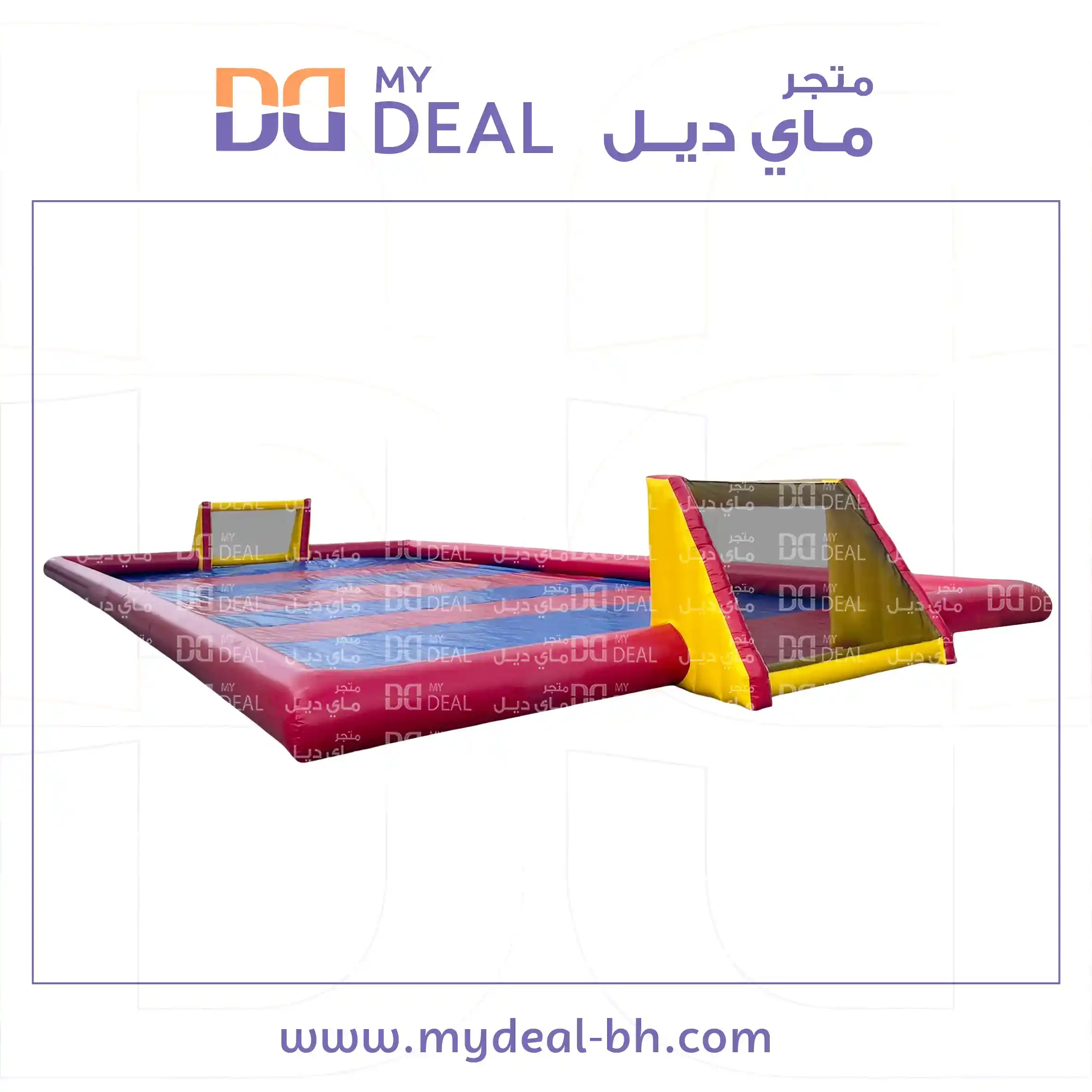 ملعب صابوني الطول 22 متر العرض 11 متر
