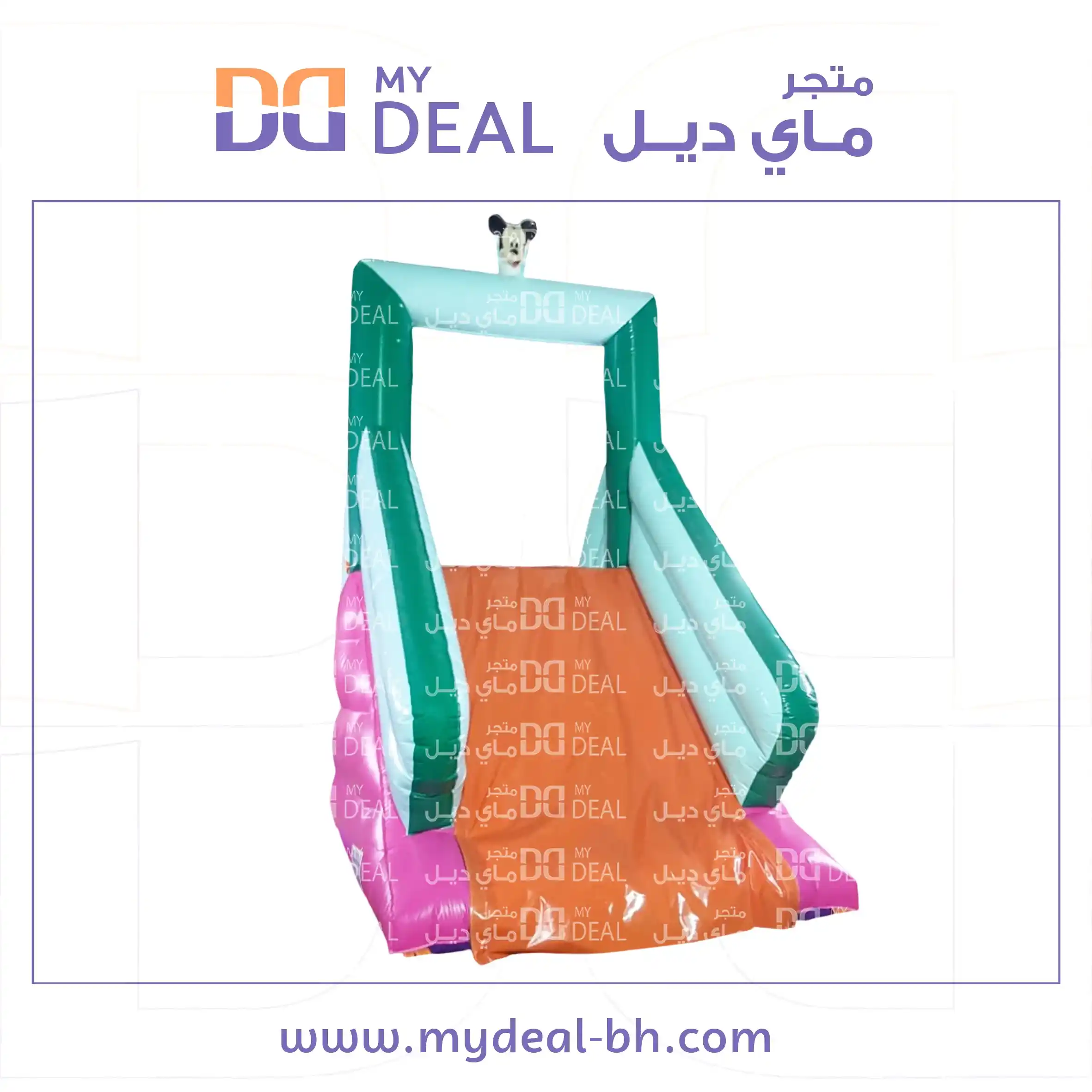 زحليقة مع سلمين خلفي ودرج الطول ٦.٨٠ متر عرض ٣ متر ارتفاع ٥ متر