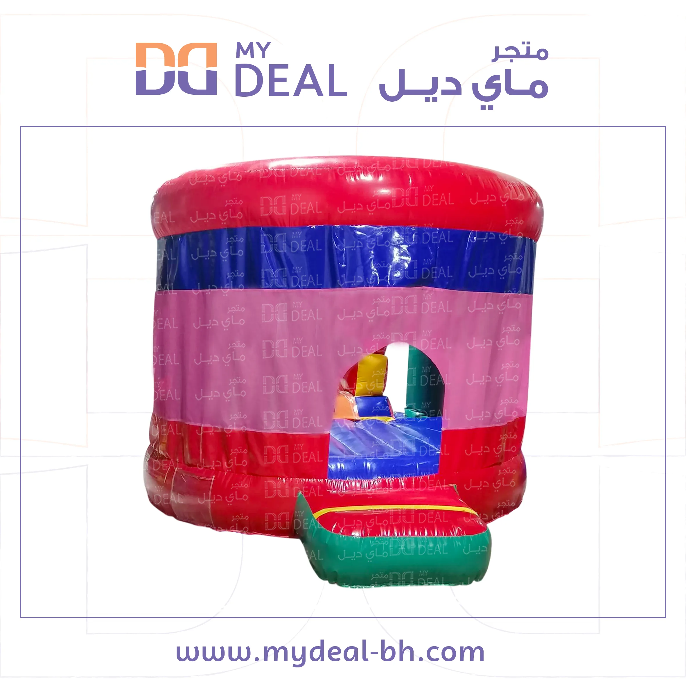 نقازه مع زحليقه مع شخصية ميكي ماوس 5.50* 3 *2.40 متر 