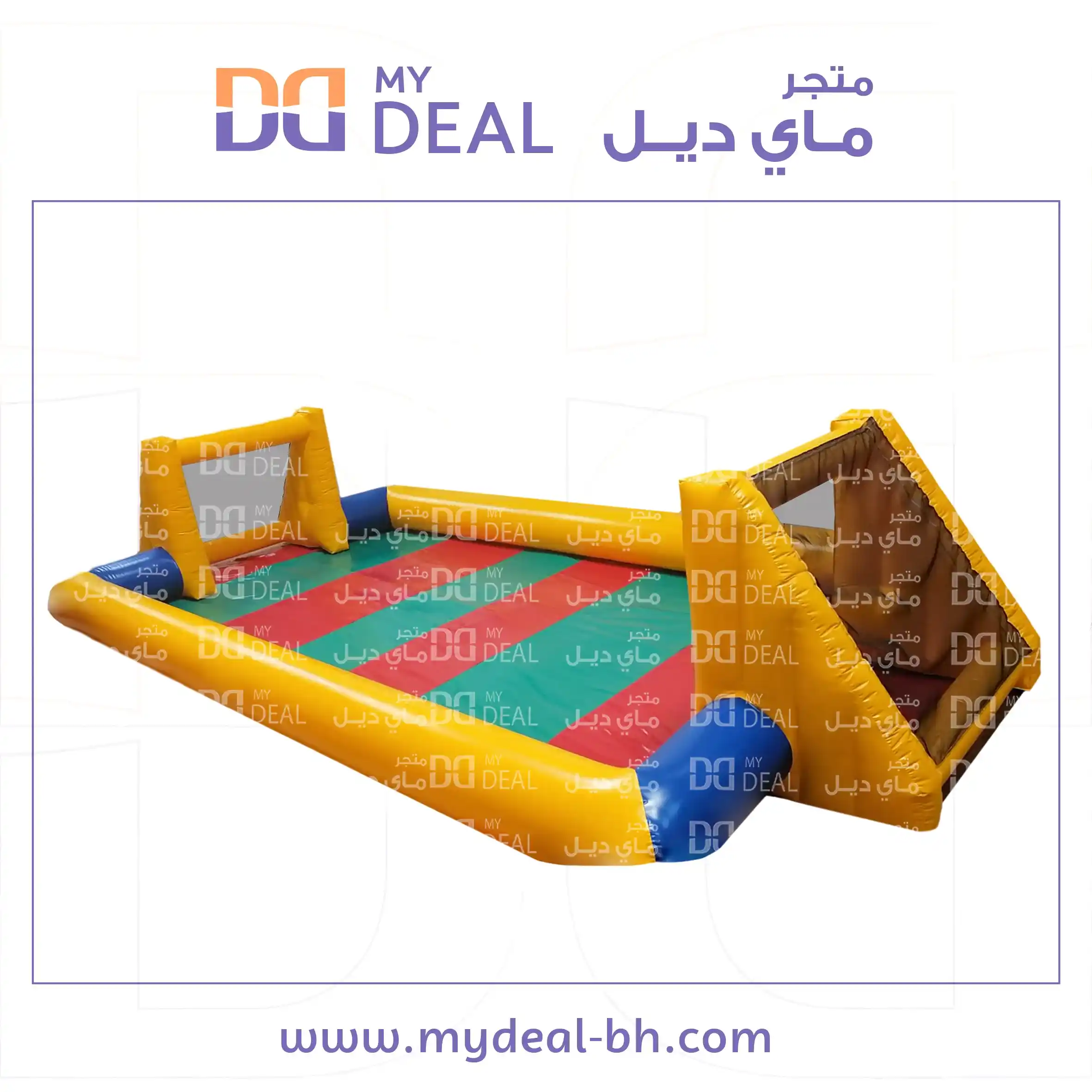 ملعب صابوني ترفيهي طول ١٠ متر عرض ٥ متر