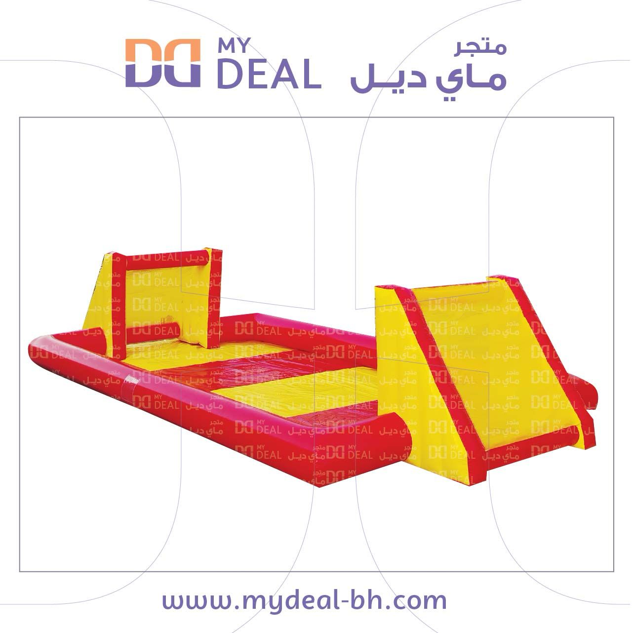 إيجار ملعب صابوني 10 في 5 متر 