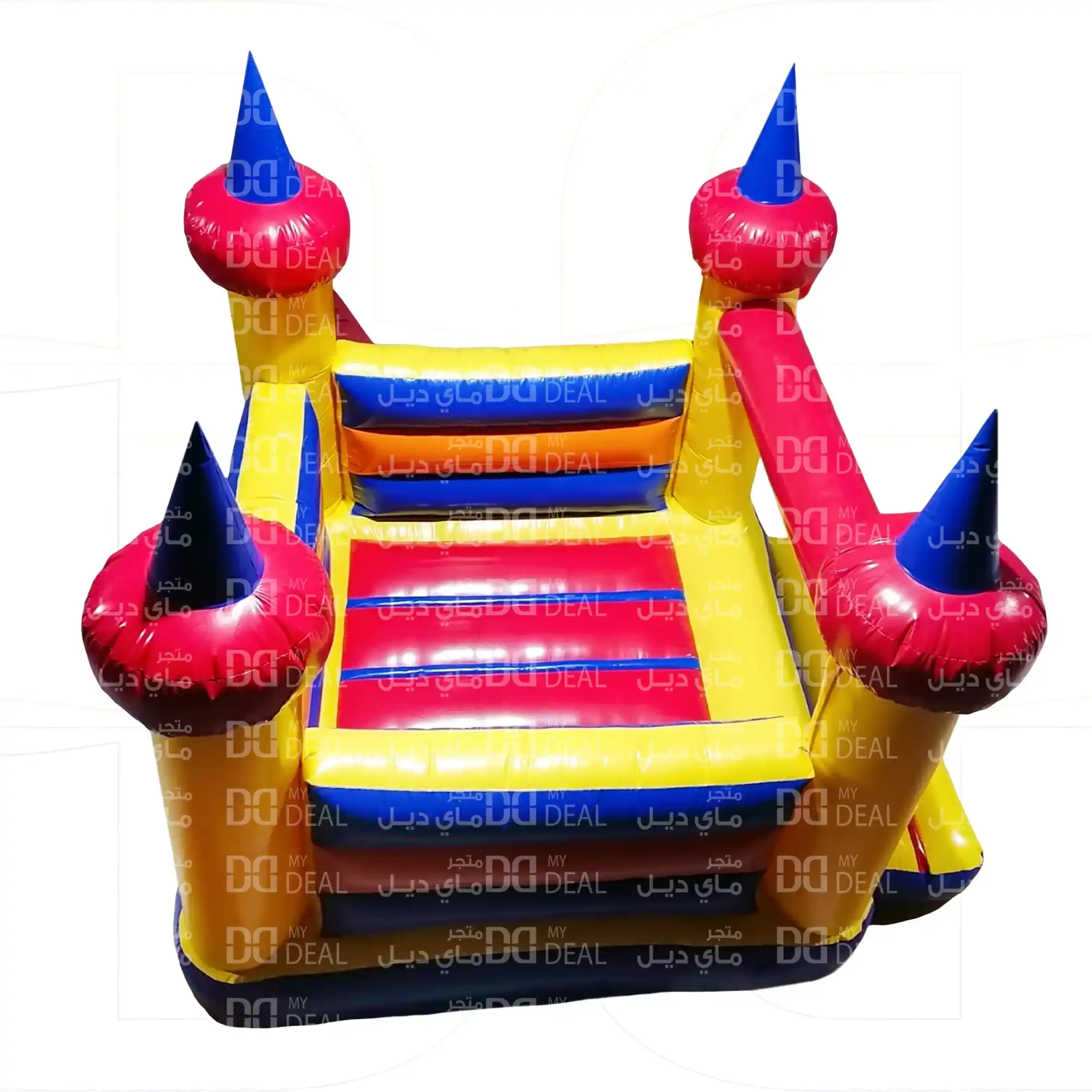 نطيطة هوائية مع درج كبير 3.5*3 متر