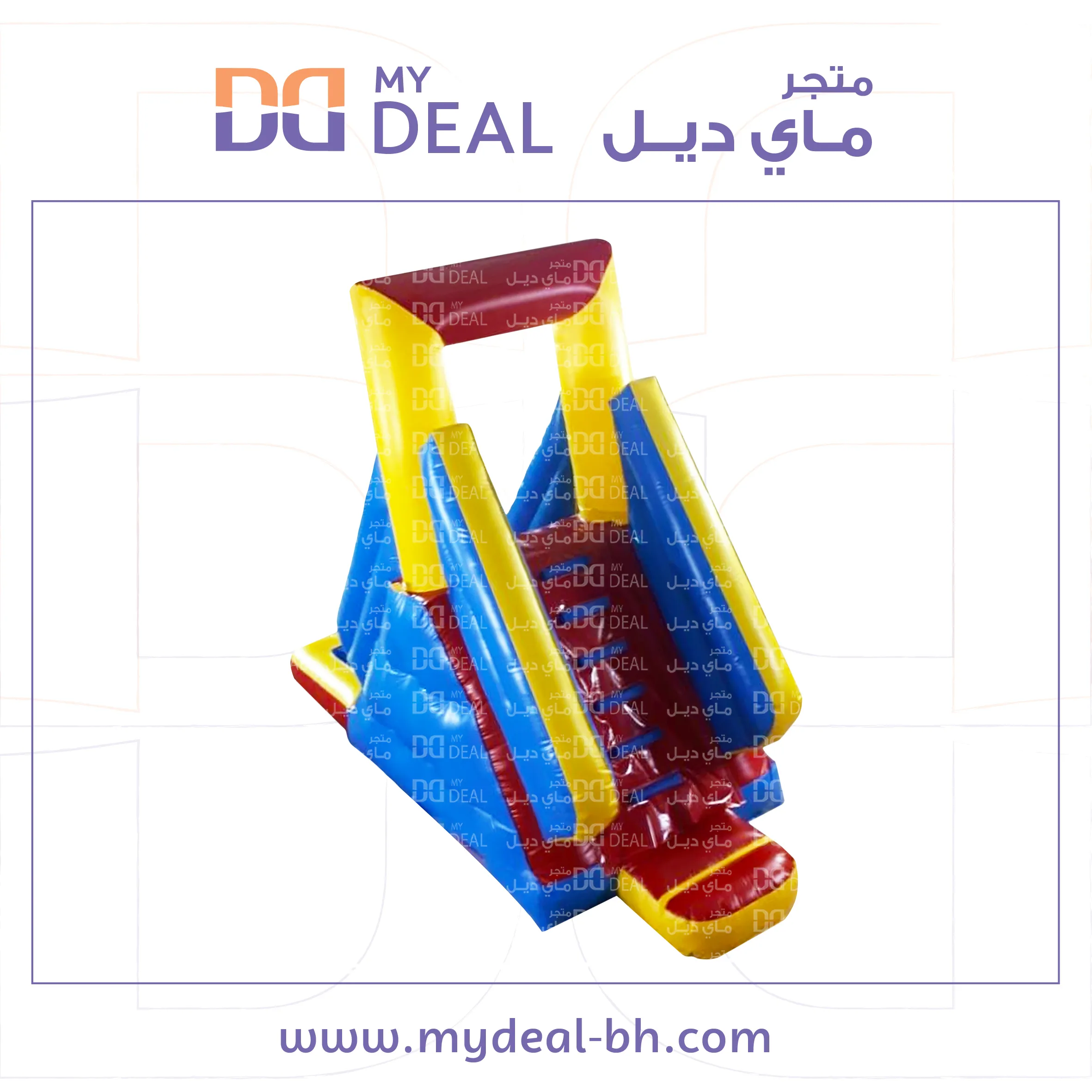 زحليقة مع مسبح مائي وسلم طول 5.70 متر عرض 2.10 متر ارتفاع 4 متر