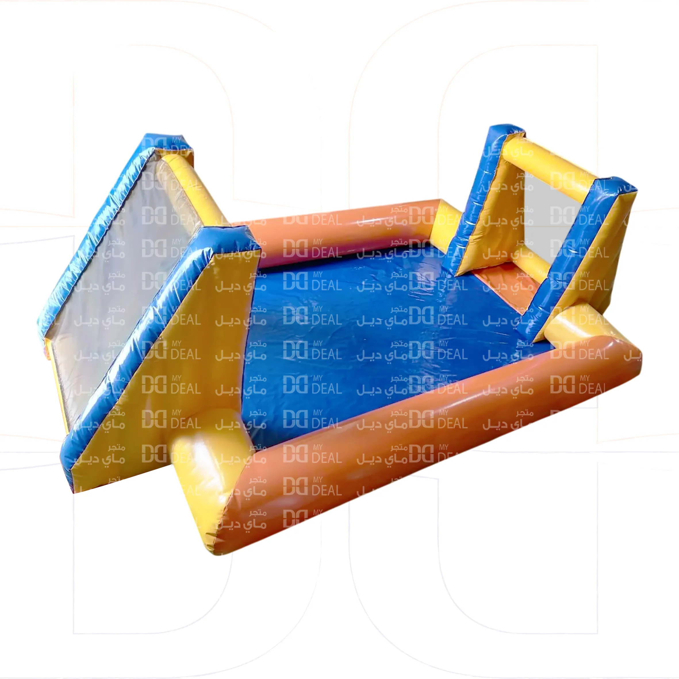 ملعب صابوني بأرضية زرقاء 6 * 3 متر