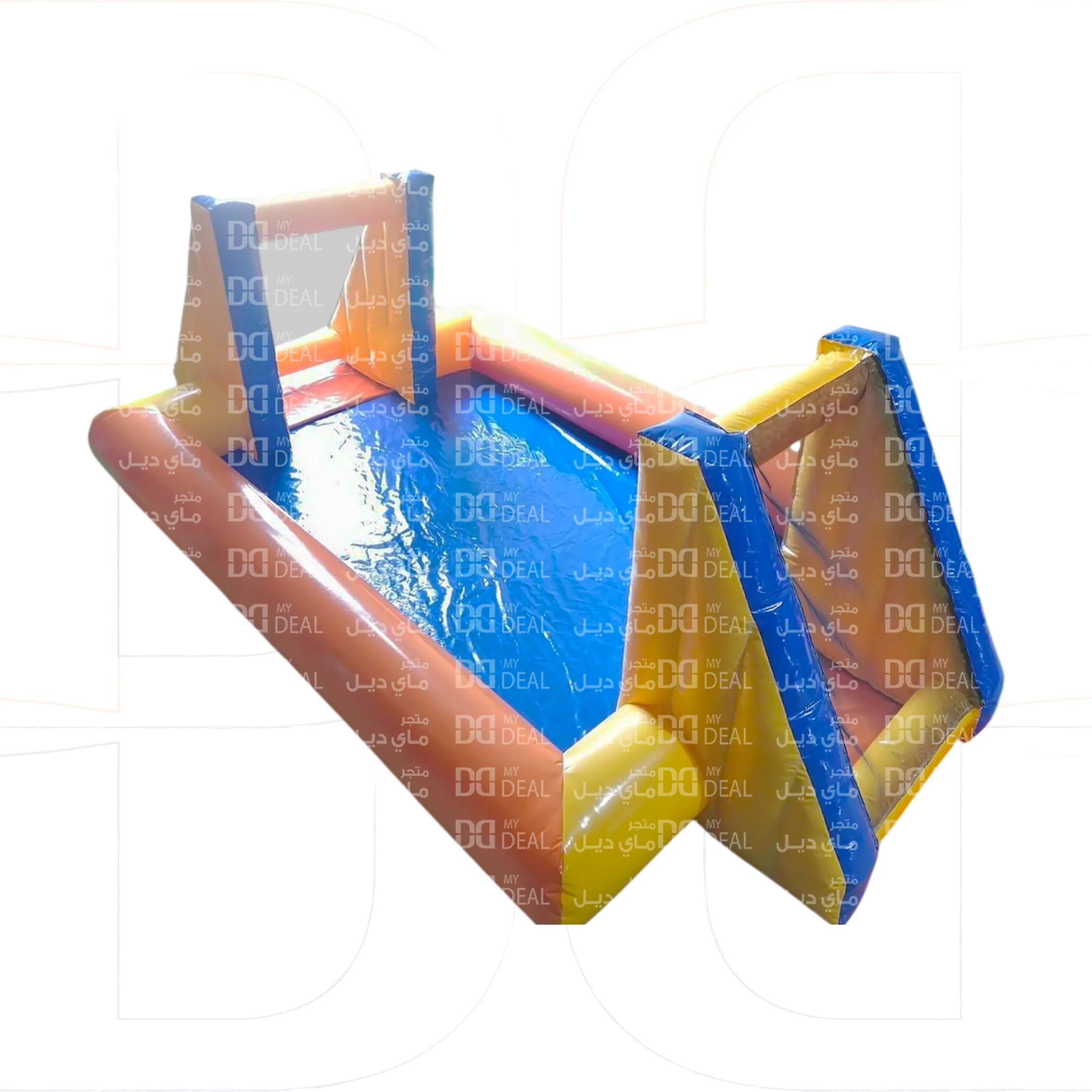 ملعب صابوني بأرضية زرقاء 6 * 3 متر