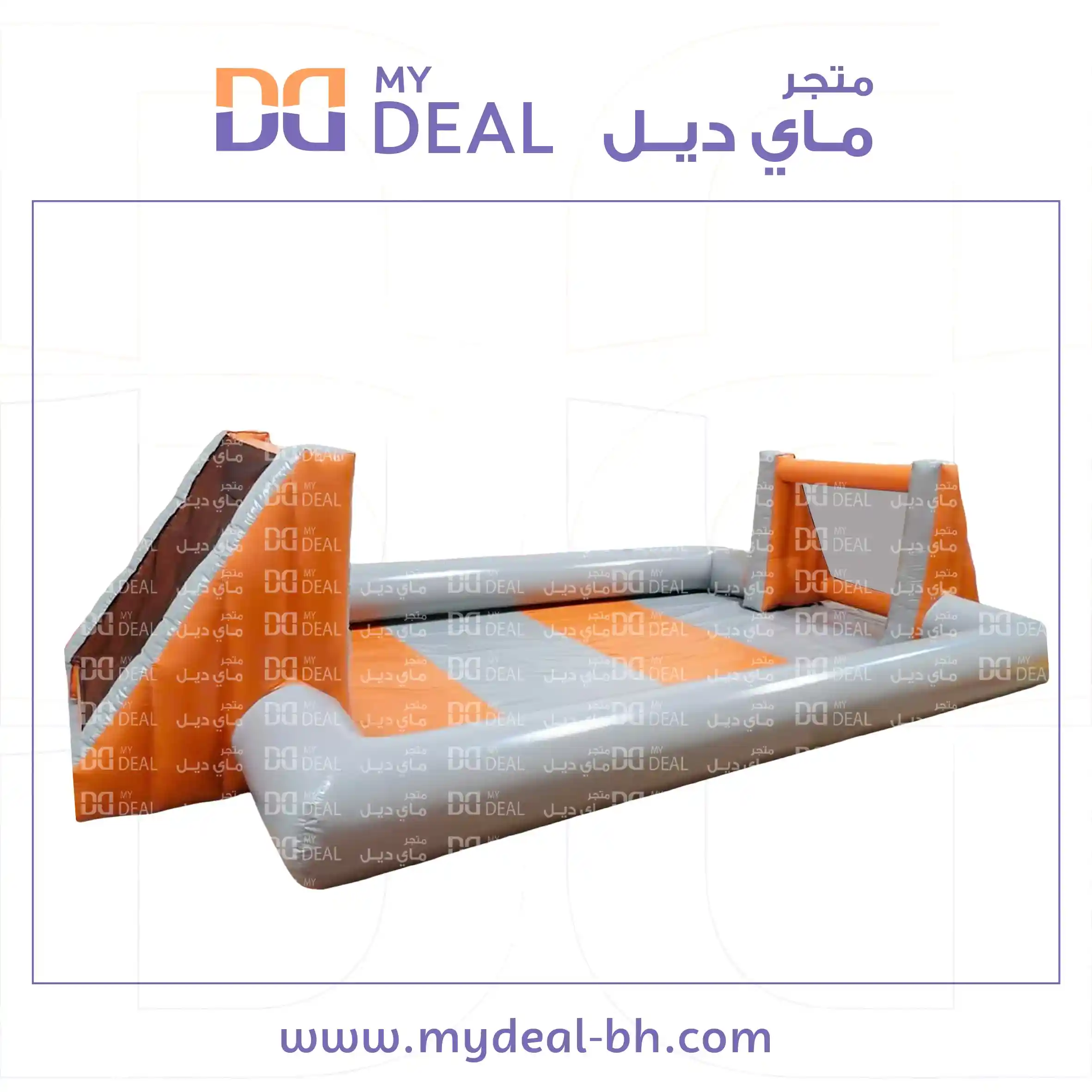 ملعب صابوني بطول ١٠ متر في عرض ٥ متر