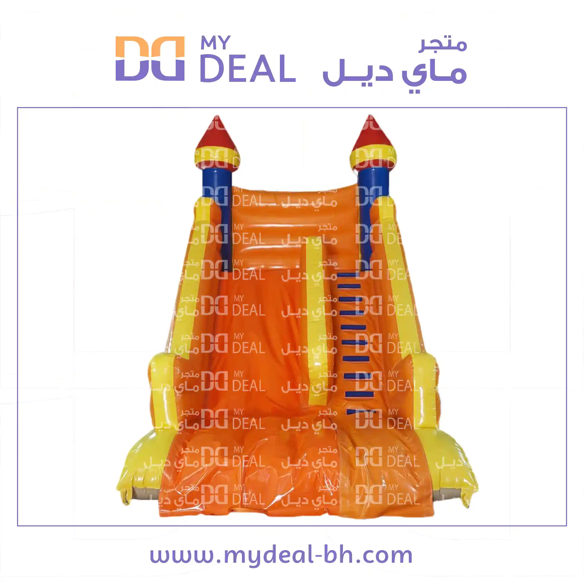 زحليقة هوائية مع سلم طول 6 متر عرض 4 متر إرتفاع 6 متر
