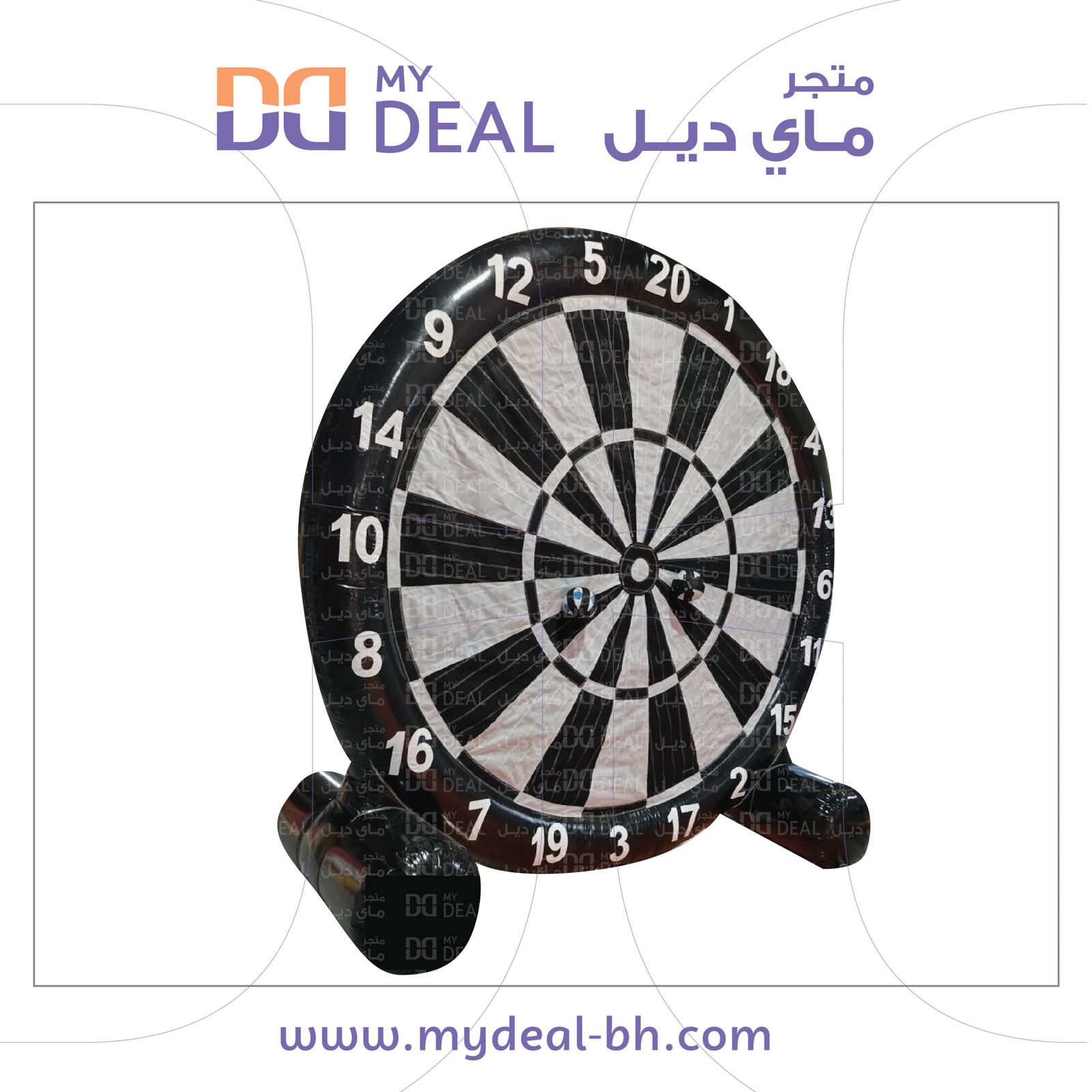لعبة كرات اللاصقة ٤ م في ٤ م