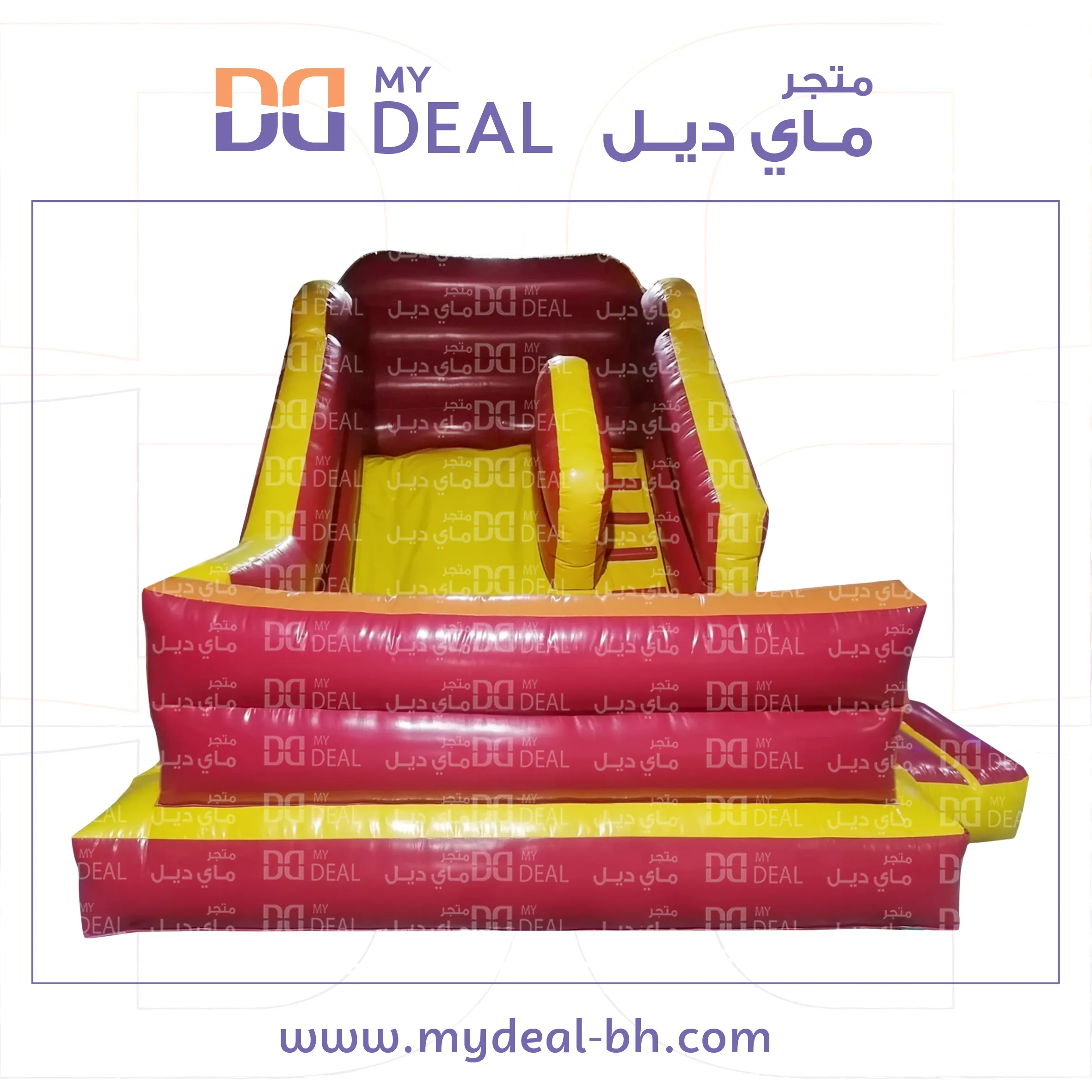 زحليقة مع نطيطة و جدار و بوابة 4.50* 4* 3.50 متر