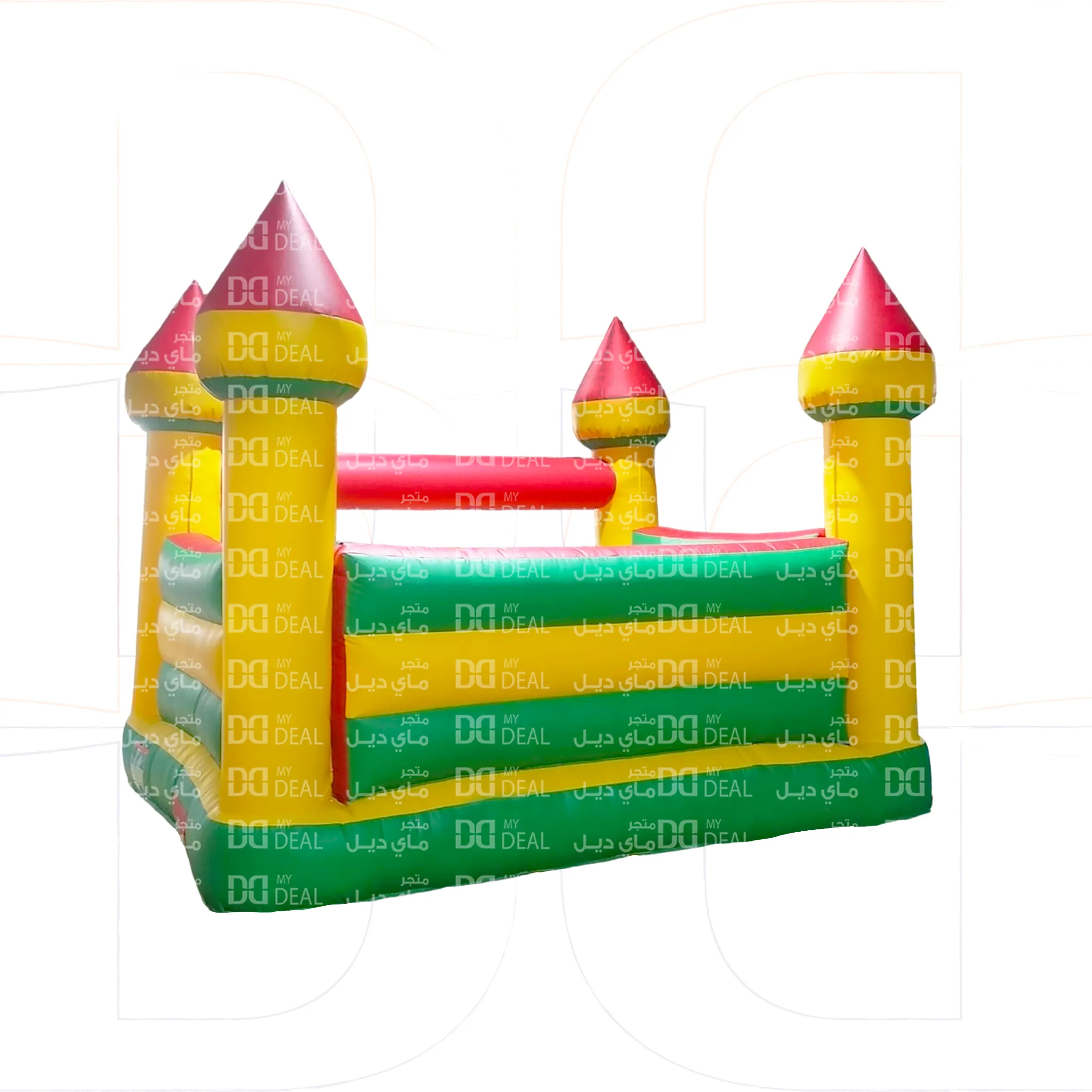 بيت هزاز نطيطه نفخ هوائية 4 * 3 متر مع درج 