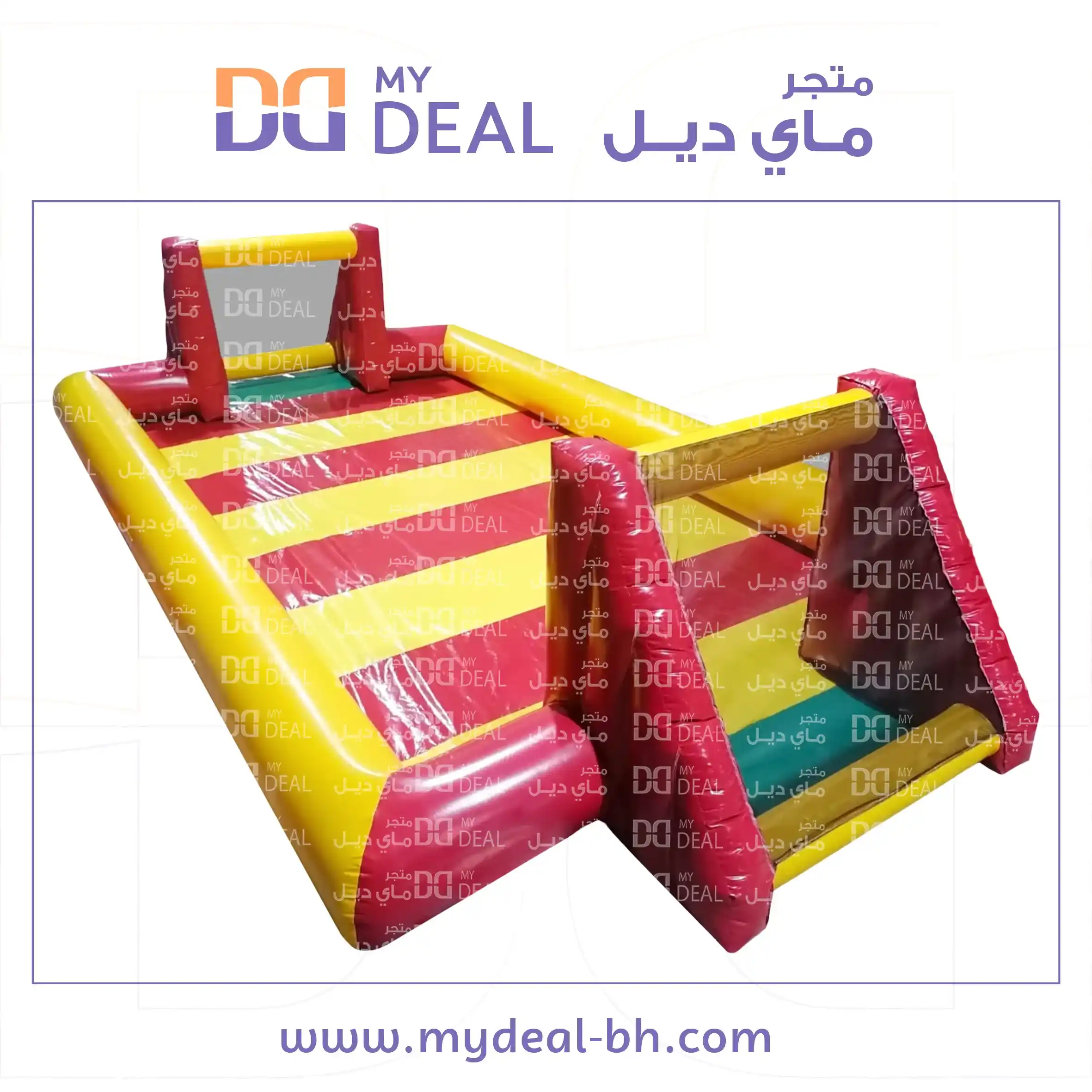 ملعب صابوني طول ١٠ متر في عرض ٥ متر