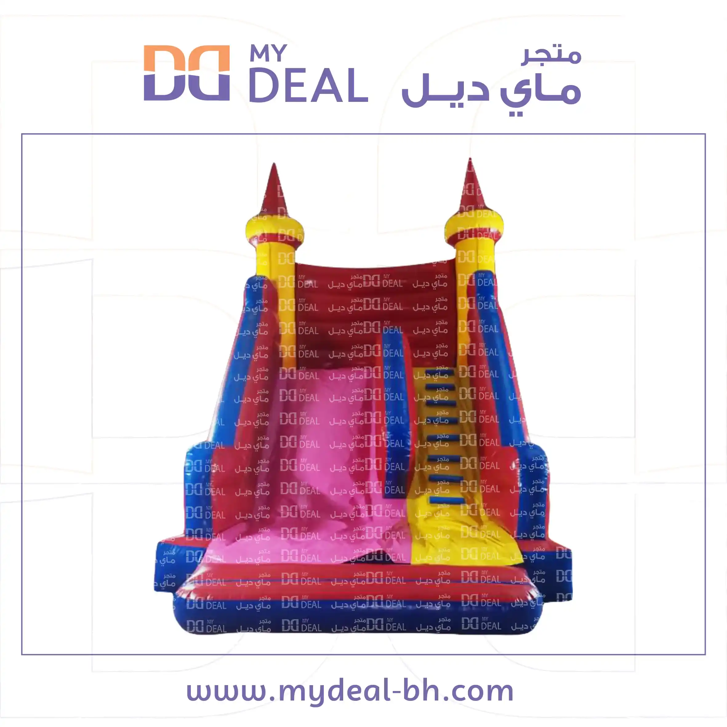 زحليقة اطفال كبيرة  هوائية 6 متر × 4 متر × 5 متر