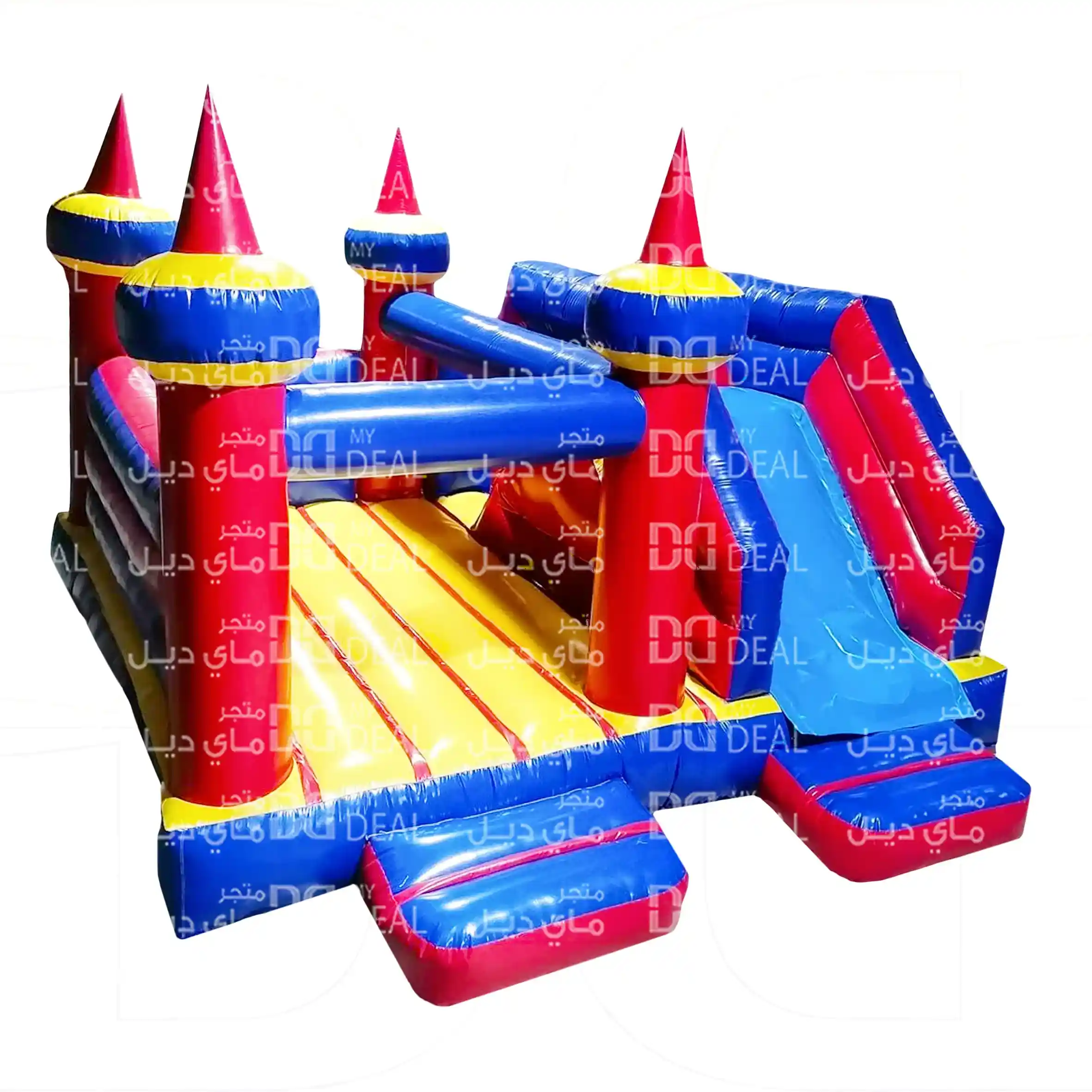 نطيطة مع درج وزحليقة جانبية مع درج4.70*4.50 متر