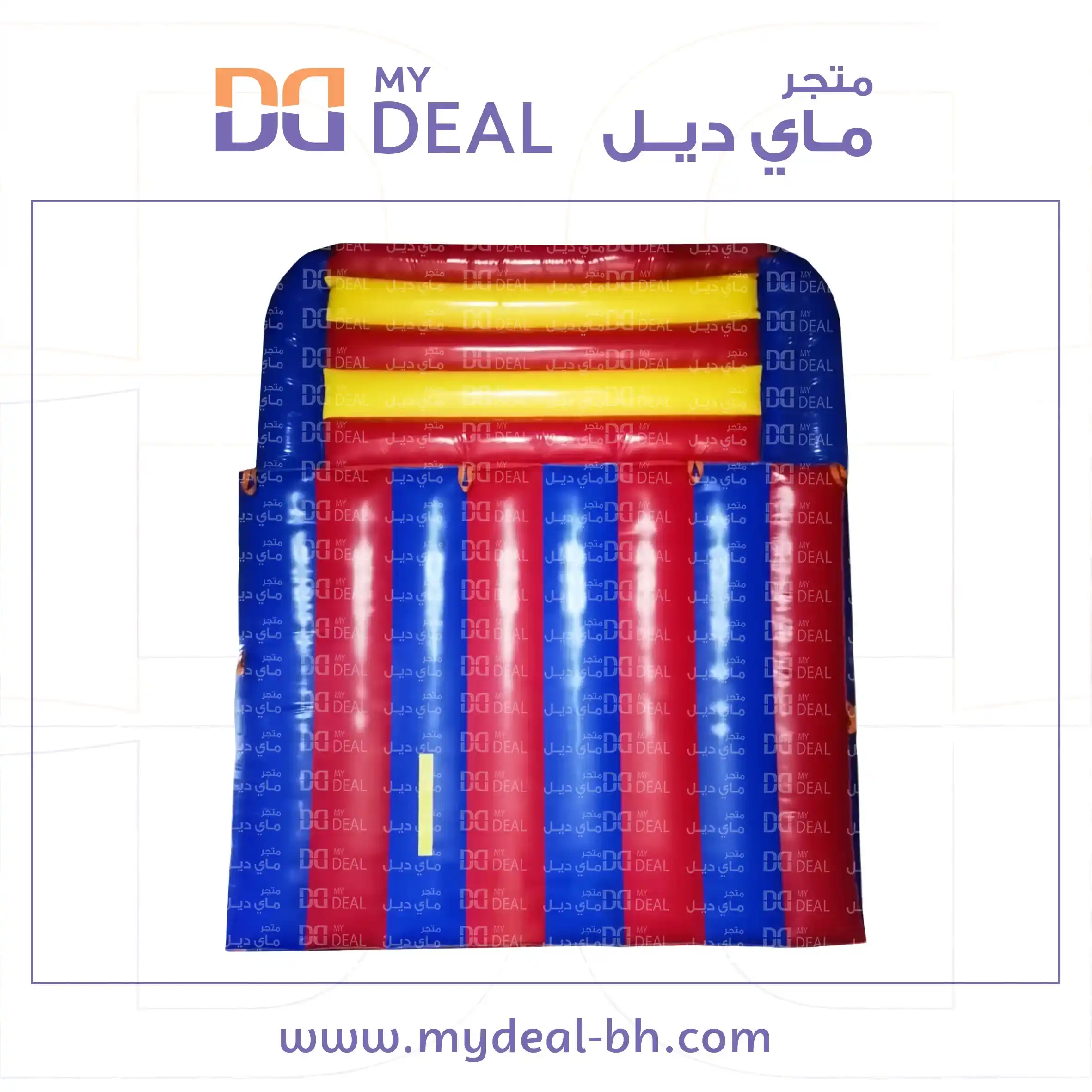 زحليقه هوائية ميكى ماوس مع سلم ودرج كبير الطول 8متر عرض 5.25متر ارتفاع