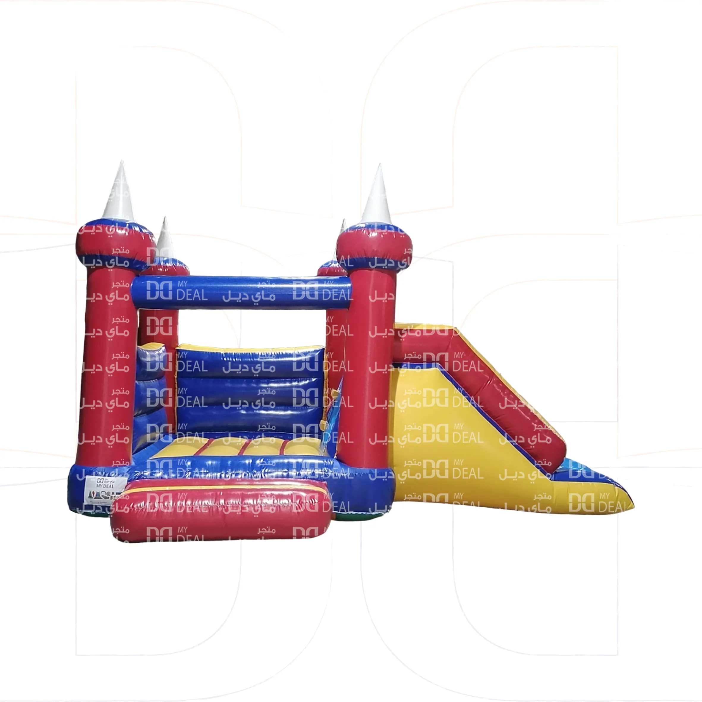 بيت هزاز نطيطة و زحليقة مع سلم جانبى و درج 5.50*3.50 متر