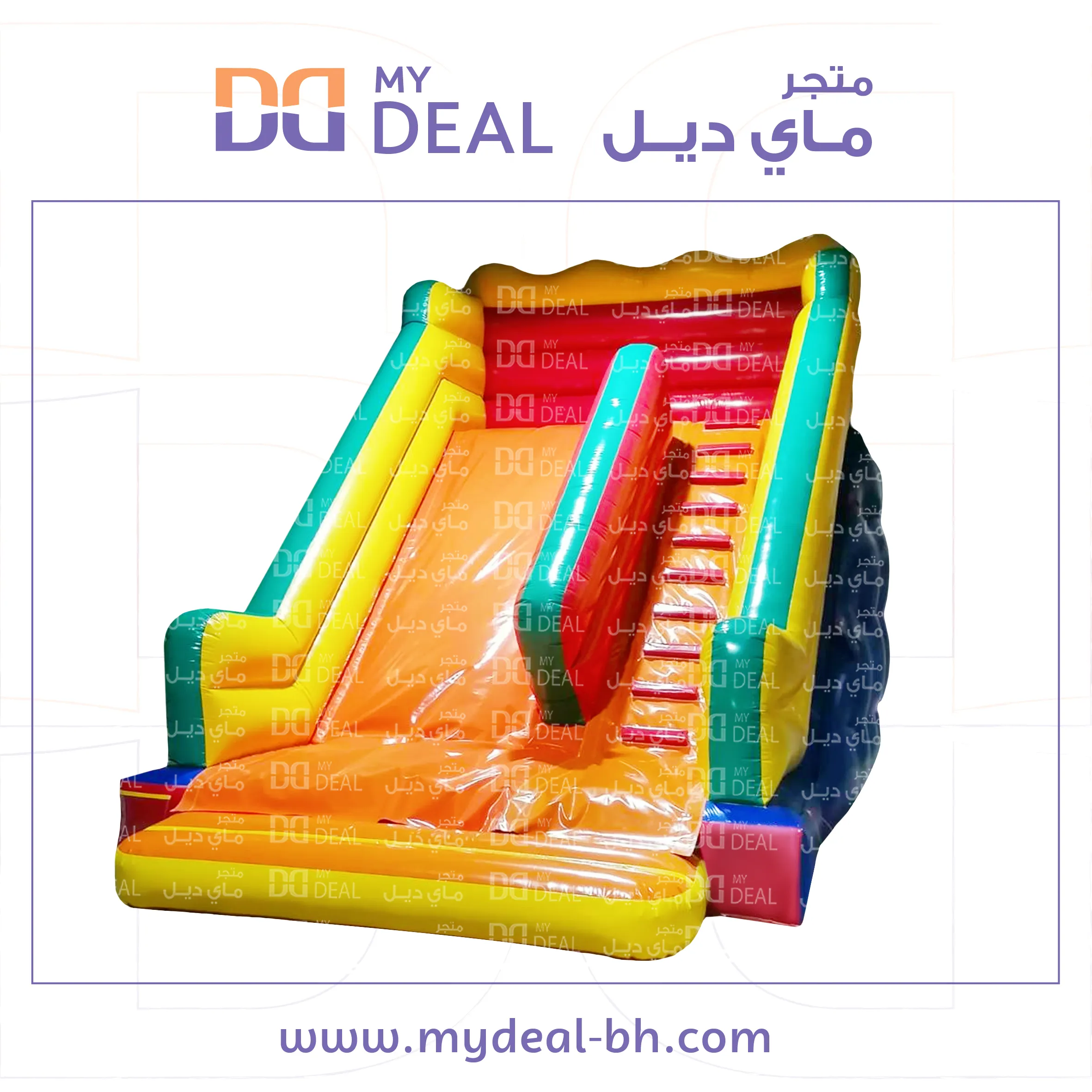 زحليقة هوائية طول 6 متر عرض 4 متر ارتفاع 5 متر