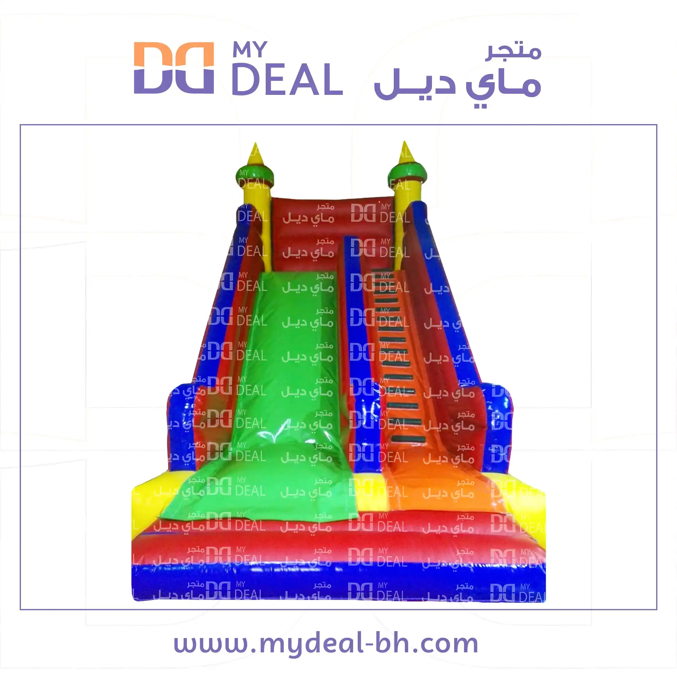 زحليقة هوائية طول 7 متر عرض 4 متر ارتفاع 7 متر