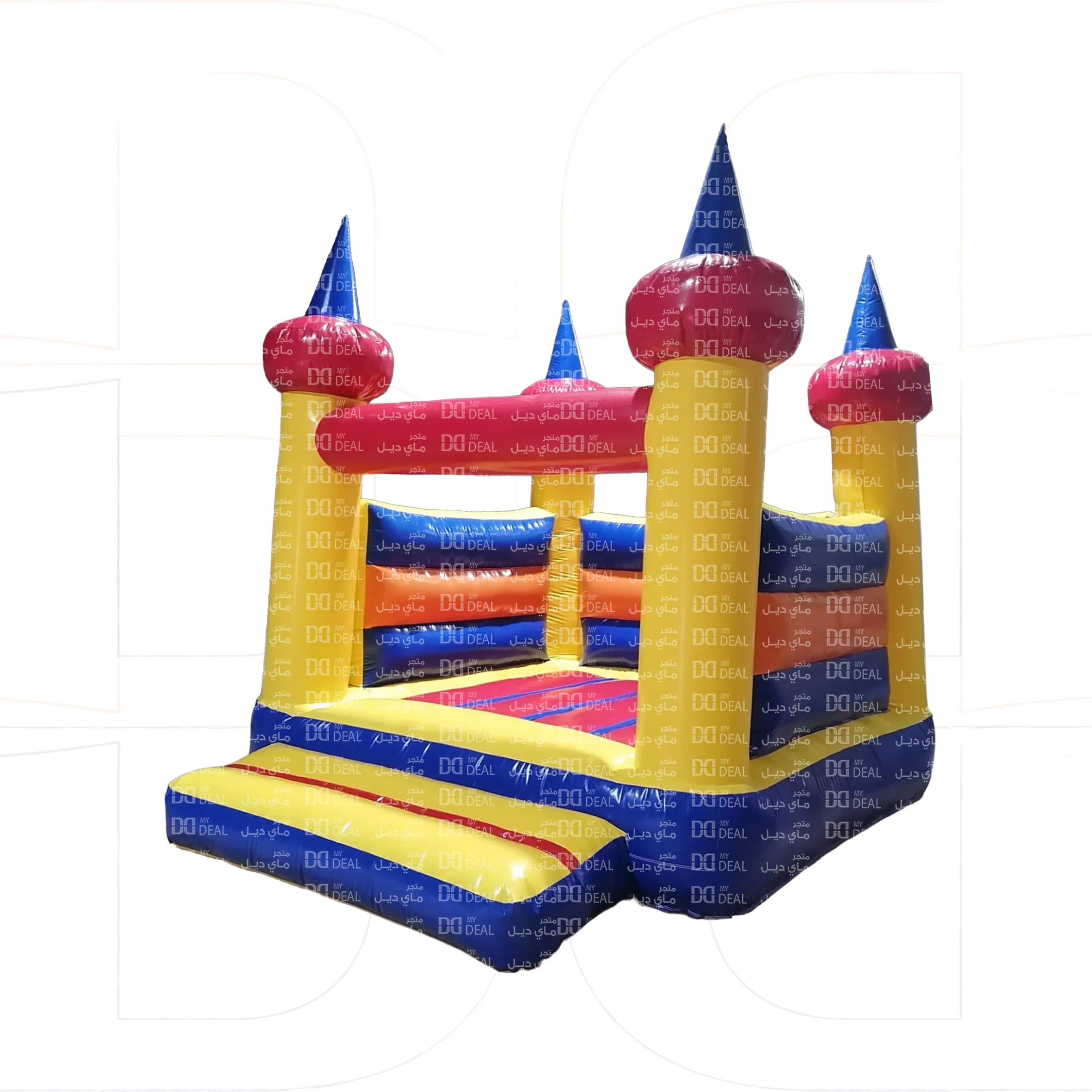 نطيطة هوائية مع درج كبير 3.5*3 متر