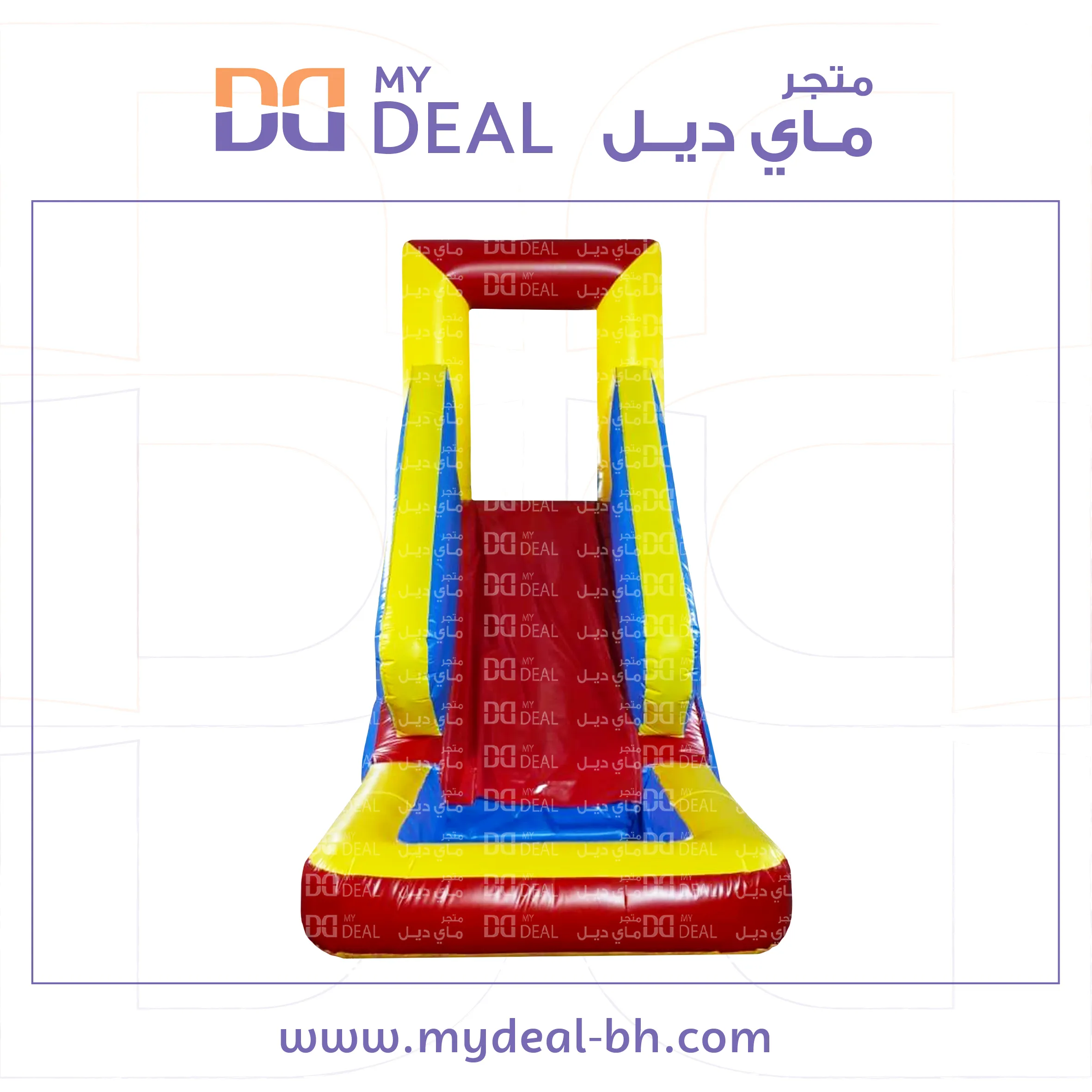 زحليقة مع مسبح مائي وسلم طول 5.70 متر عرض 2.10 متر ارتفاع 4 متر