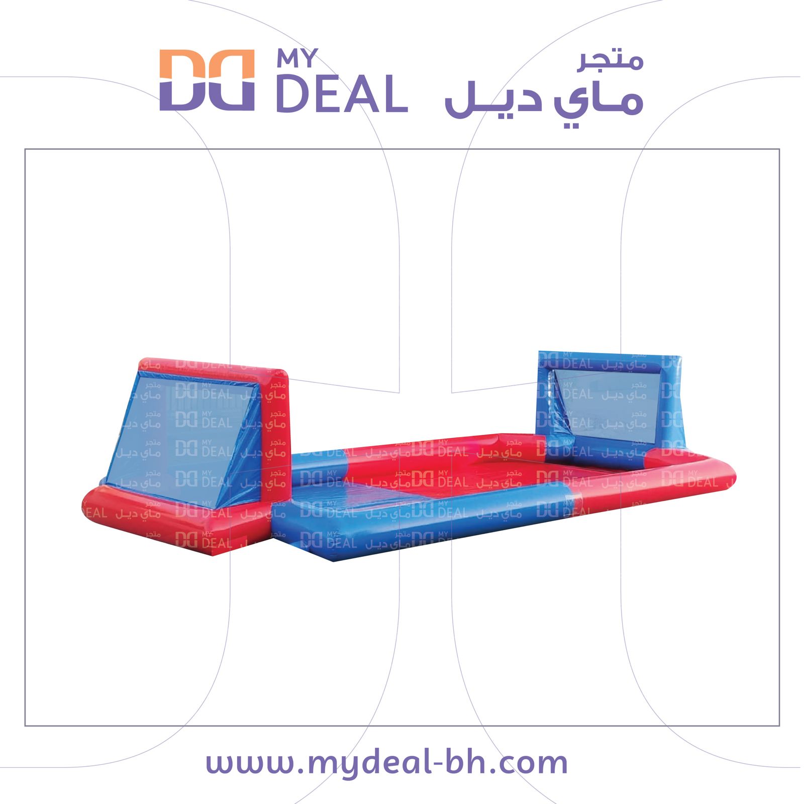 ايجار ملعب صابوني 10*5 متر 