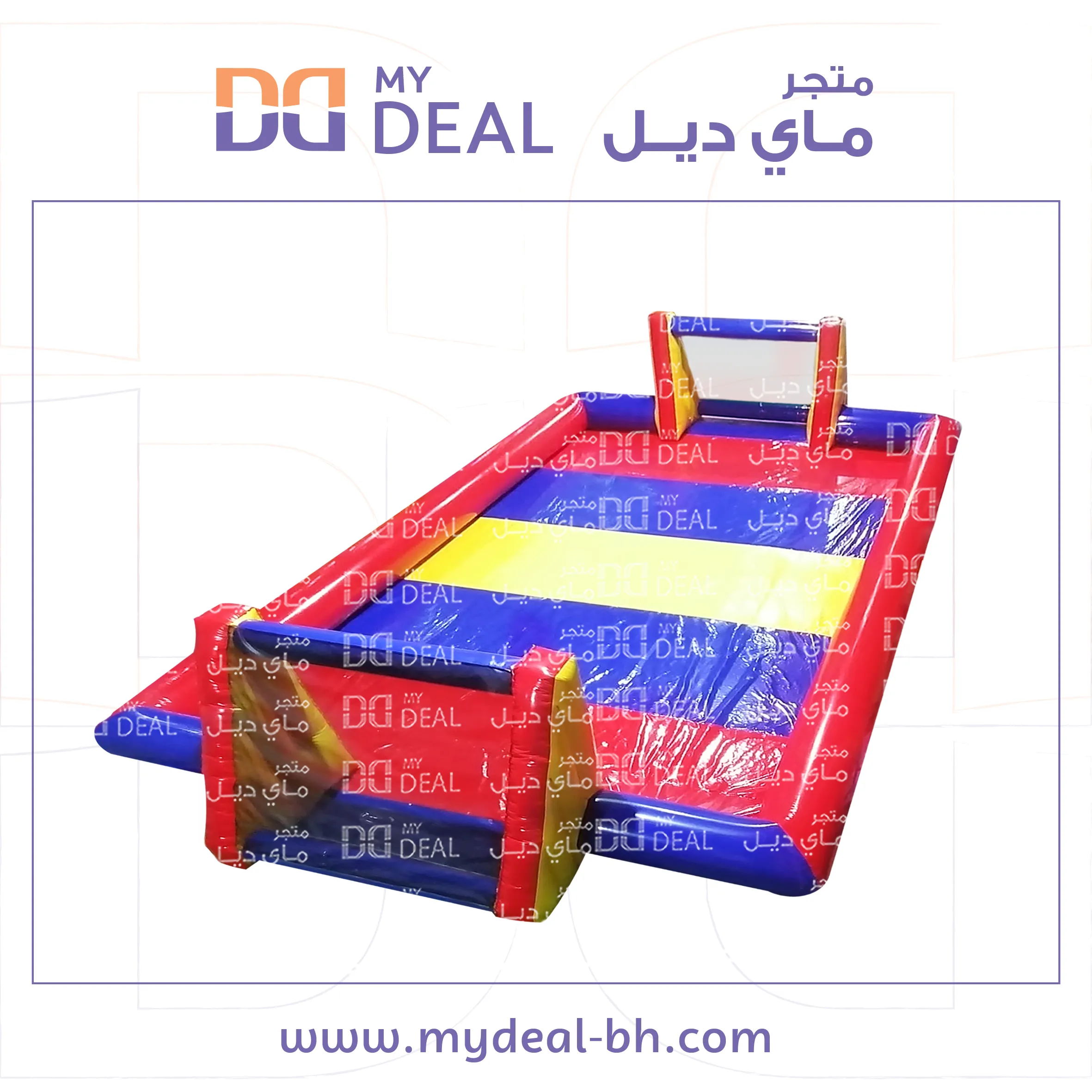 ملعب صابون 12 * 6 متر مع اقوال 