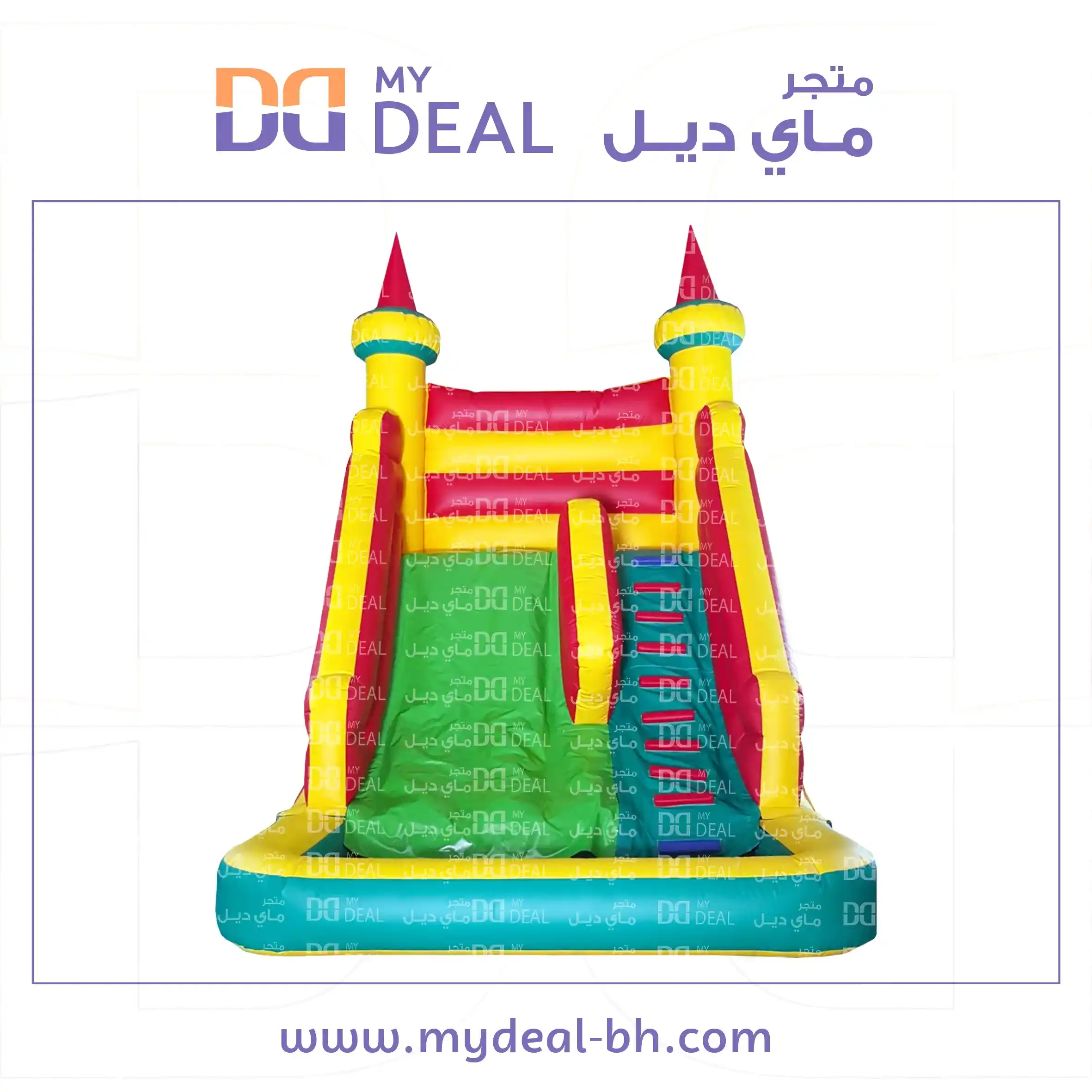 زحليقة مائية الطول 6 متر العرض 4 متر الارتفاع 6 متر