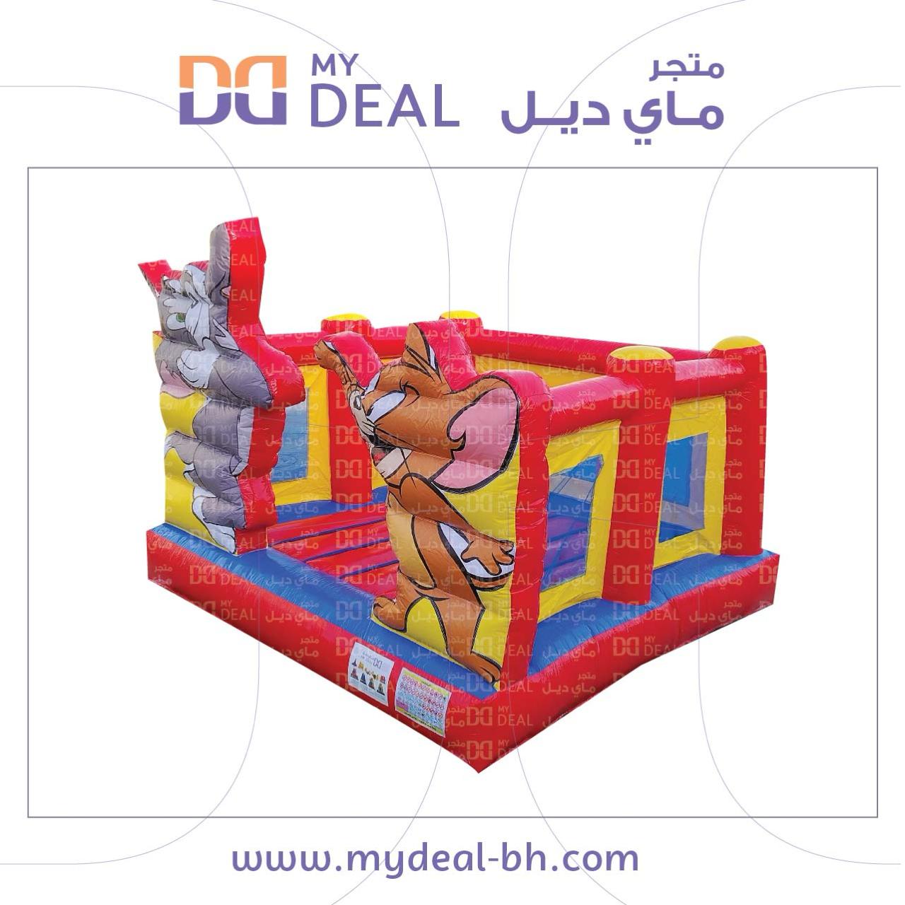إيجار نطيطة هوائية توم وجيري 4×4×4متر