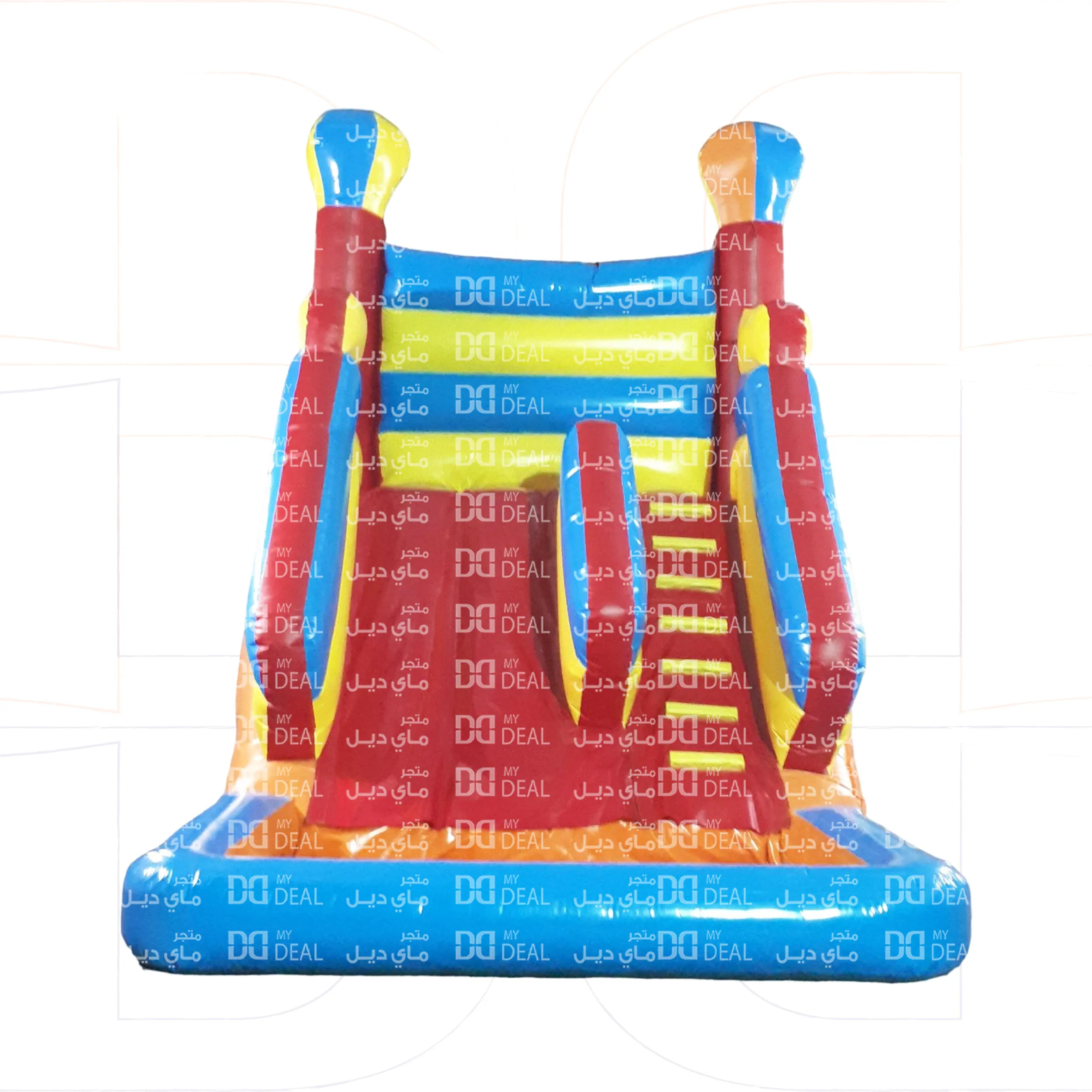 زحليقة مائية مع مسبح وسلم 5 × 3.60 × 4.50 متر