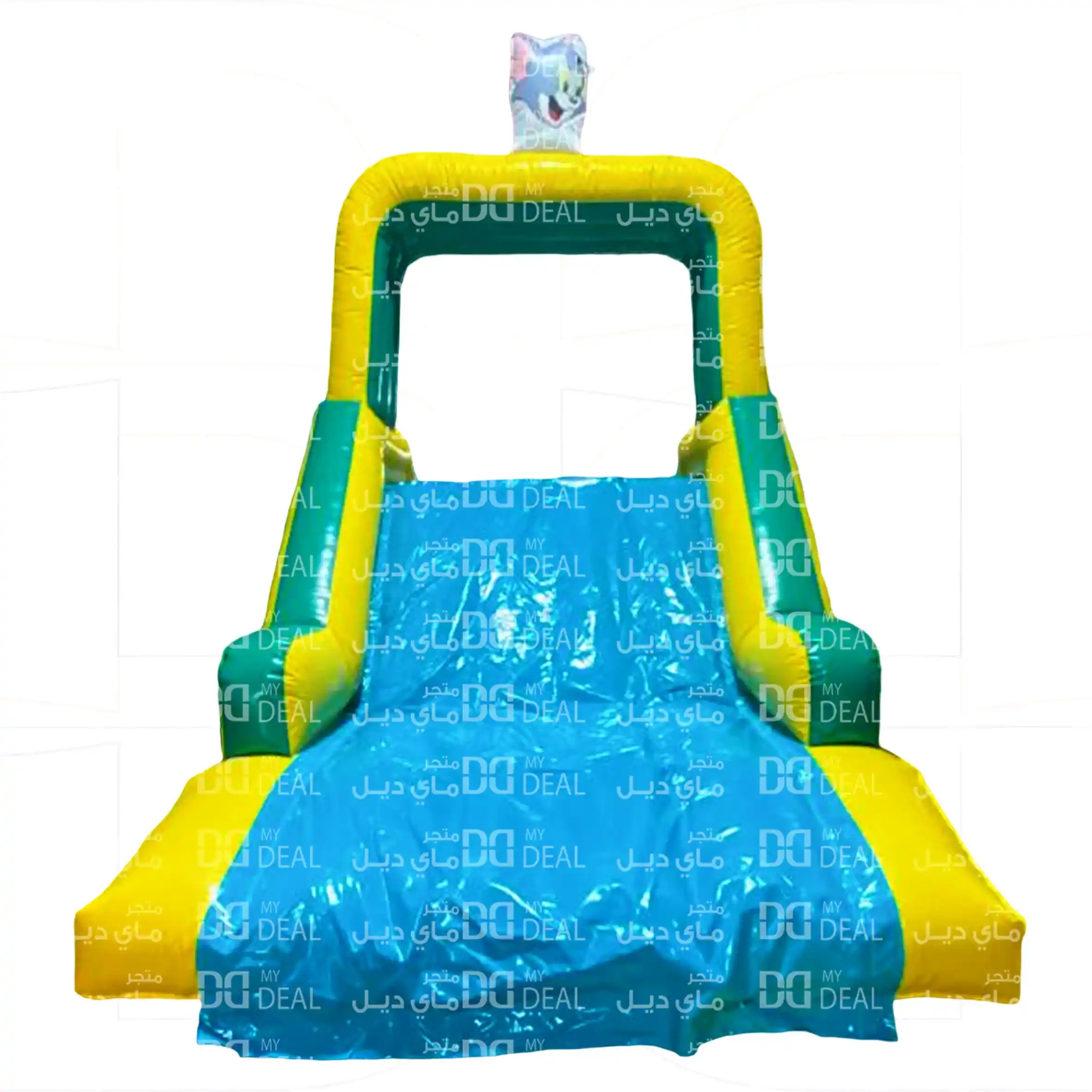 زحليقة هوائية مع سلمين ودرج 5.4×3×3 متر