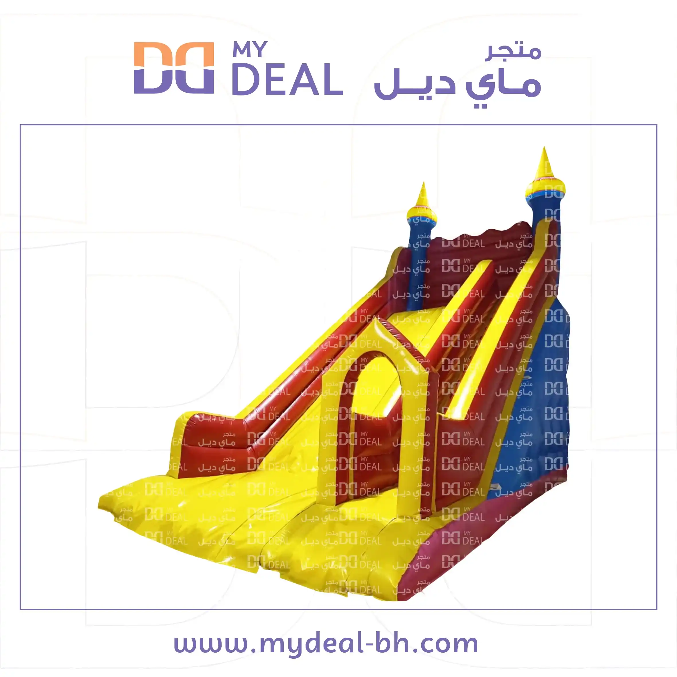 زحليقة مع سلم و بوابة 8 متر في 4.50 مترفي 8 متر