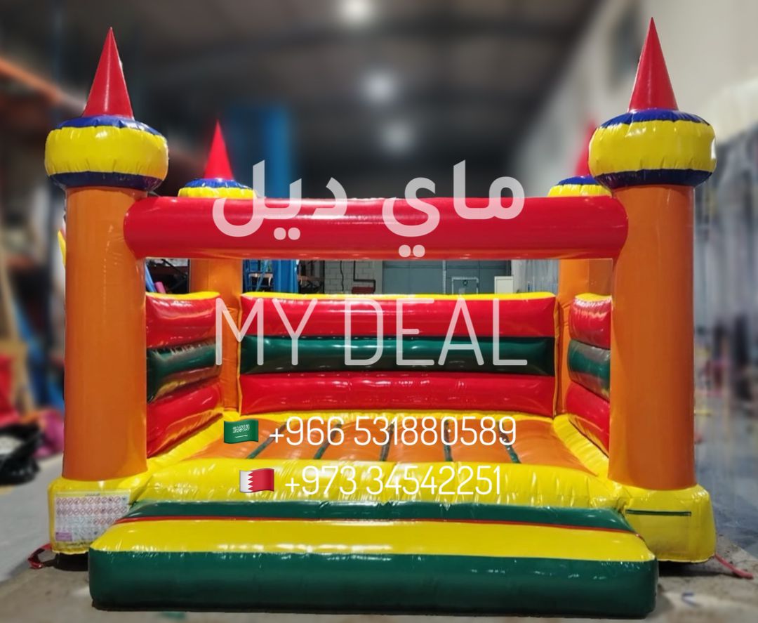 نطيطة هوائية ترفيهية مع درج كبير 4*4 متر