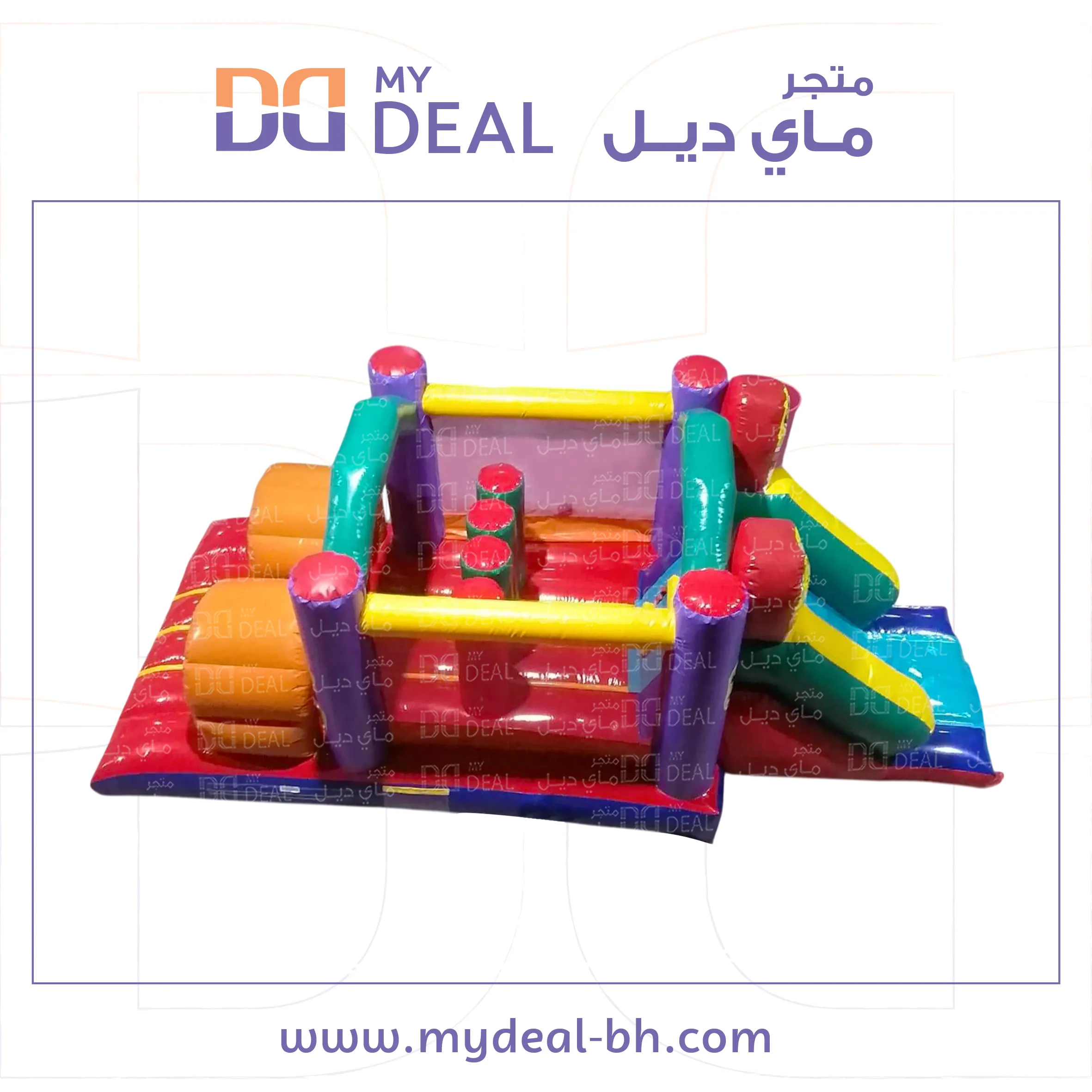 نقازية مع زحليقة مع شخصية سبونج بوب 5.70 *2.50*2.10 متر