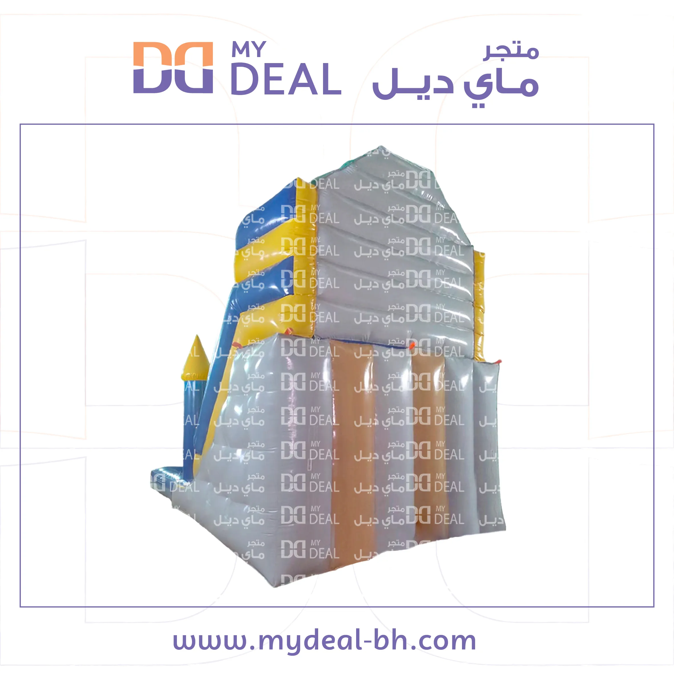 زحليقة مائية شخصية ميكى ماوس مع مسبح و مساكات يد 6.5 * 4 * 5 متر 