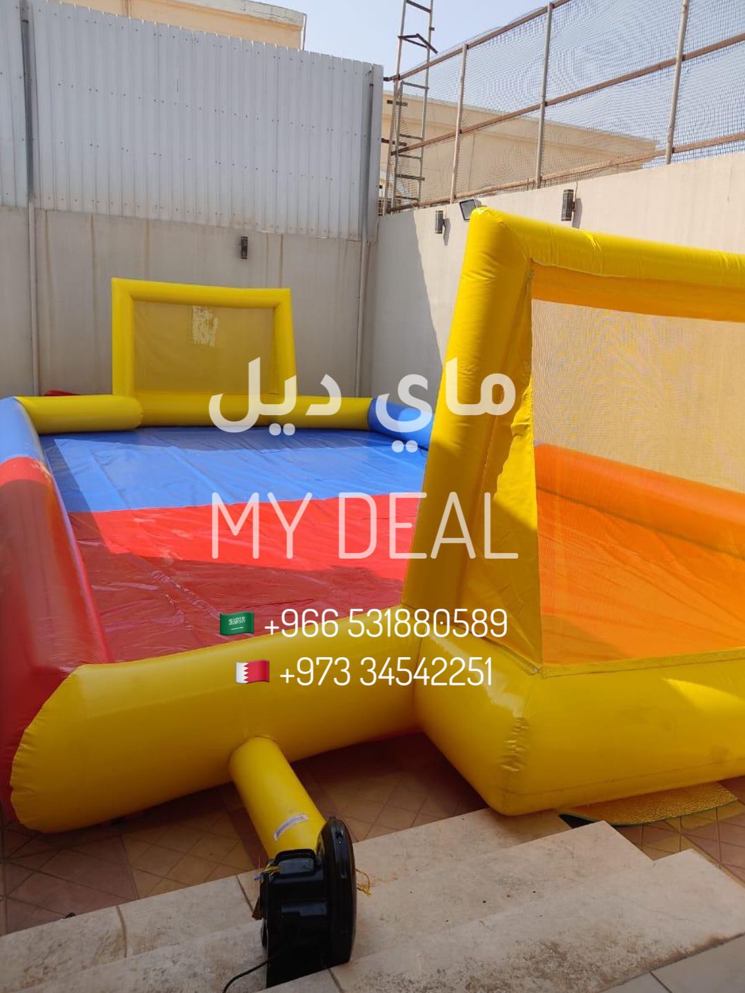 إيجار ملعب صابوني 12 في 6 متر 