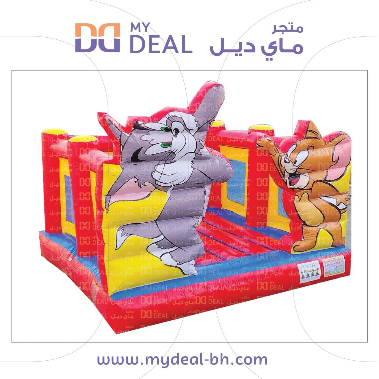إيجار نطيطة هوائية توم وجيري 4×4×4متر