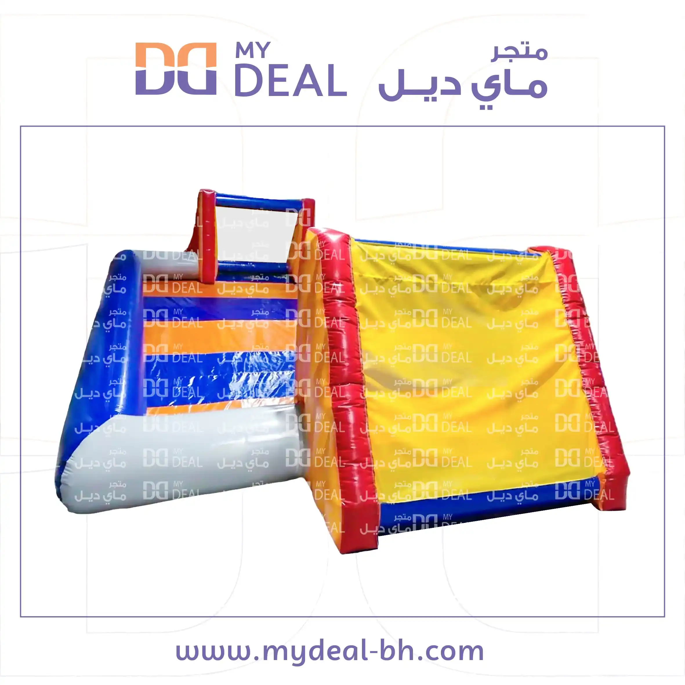 ملعب صابوني طول 12 متر في عرض 6 متر