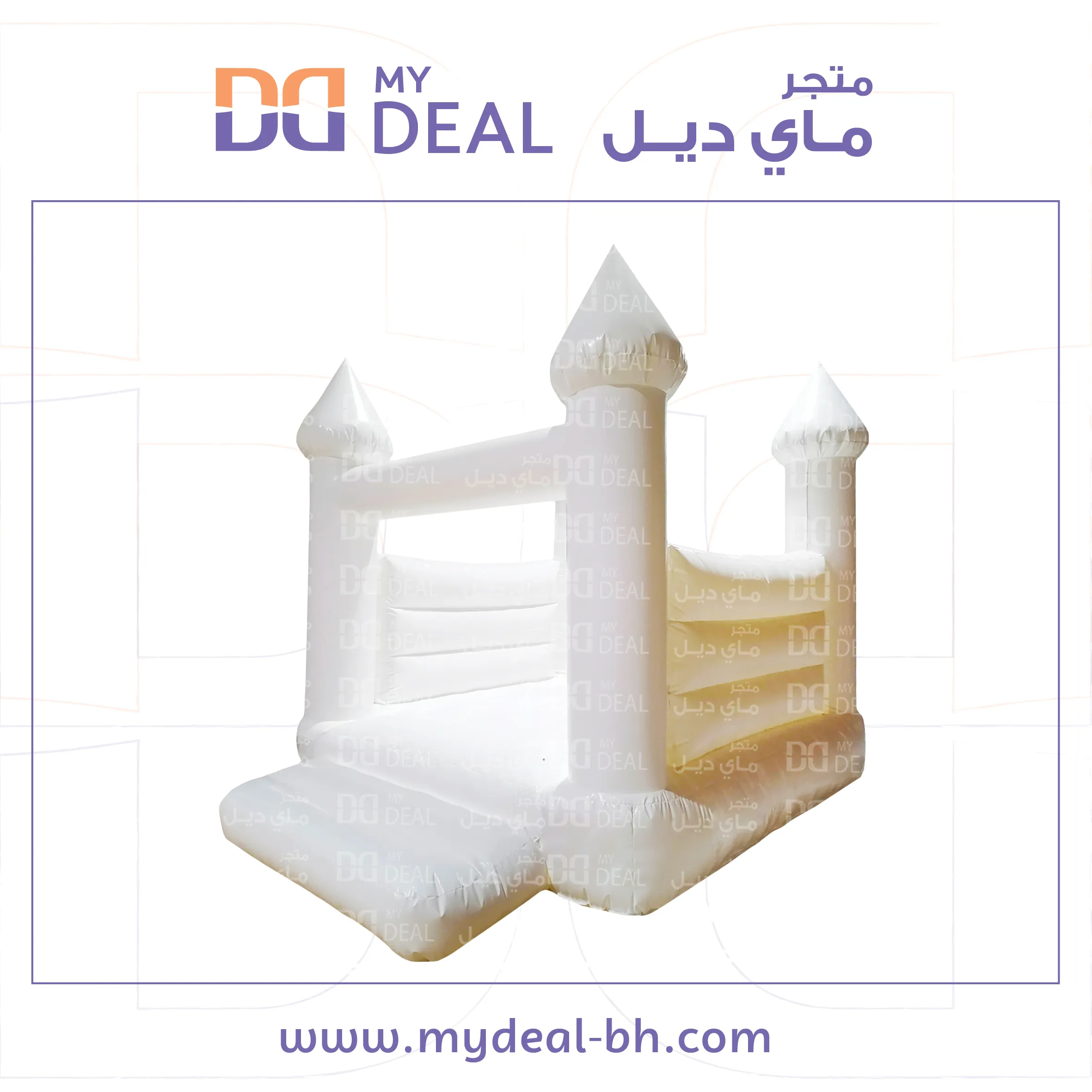 نطيطة هوائية مع درج 3.50*3 متر 