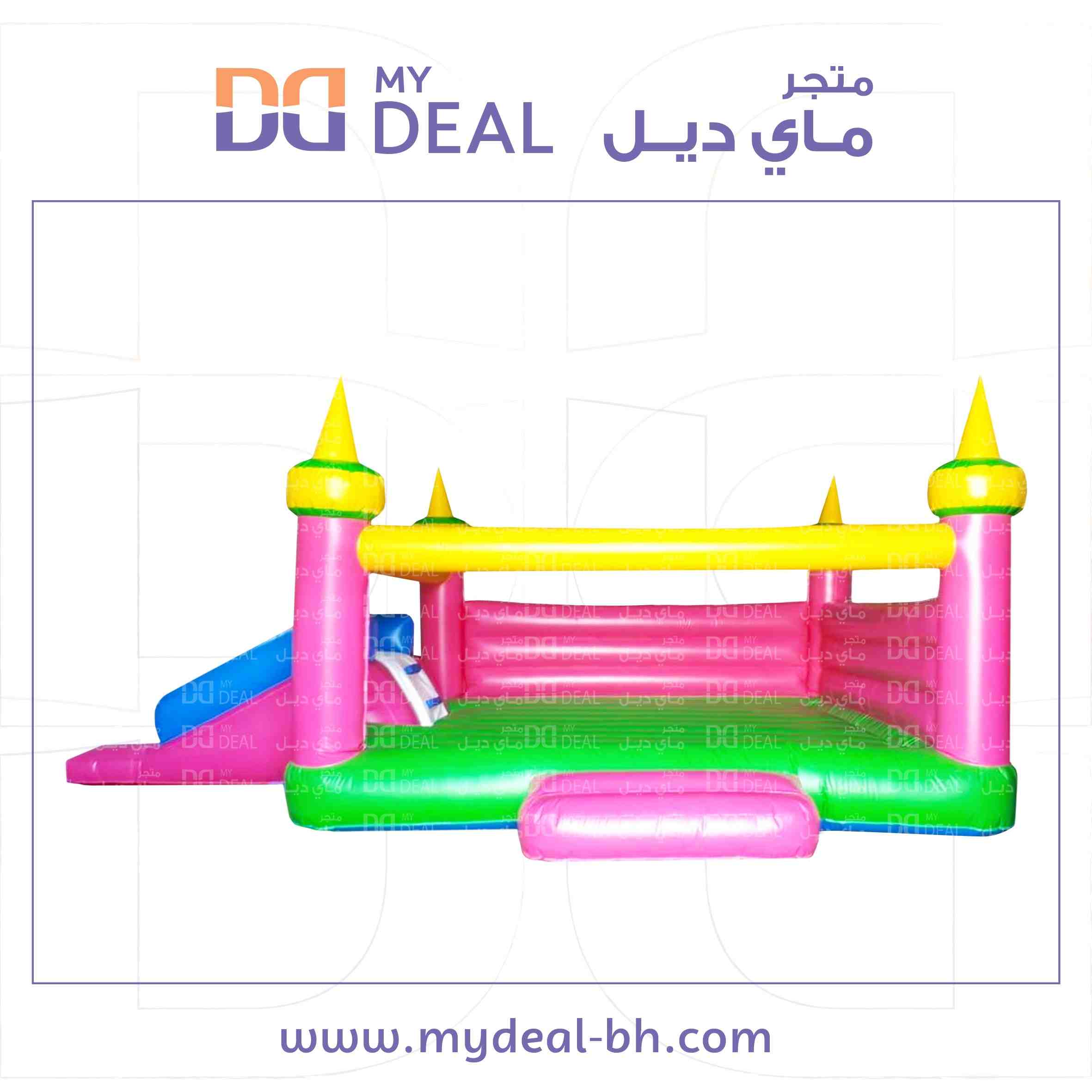 نطيطة مع درج وزحليقة مع سلم 5.70*7.35 متر