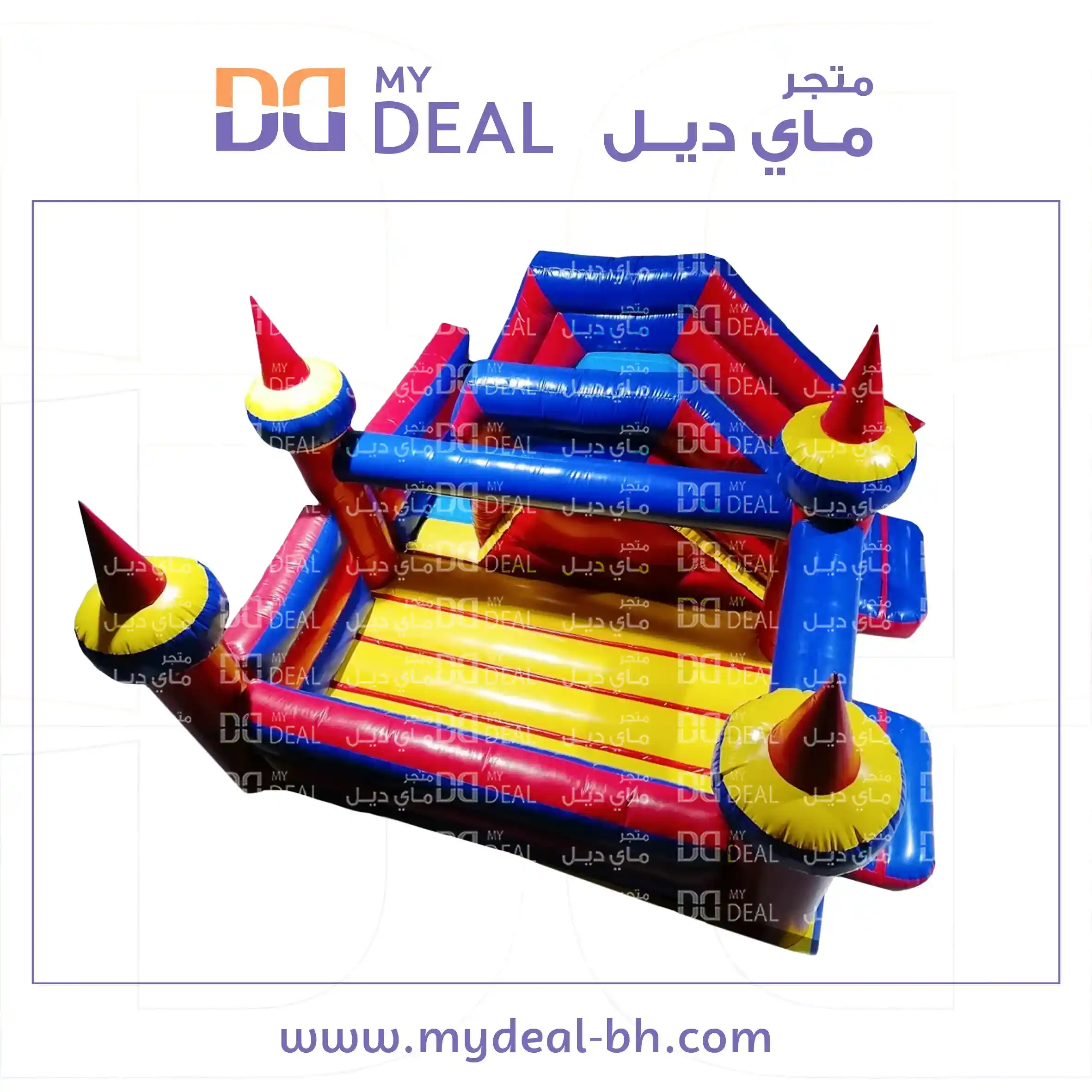 نطيطة مع درج وزحليقة جانبية مع درج4.70*4.50 متر