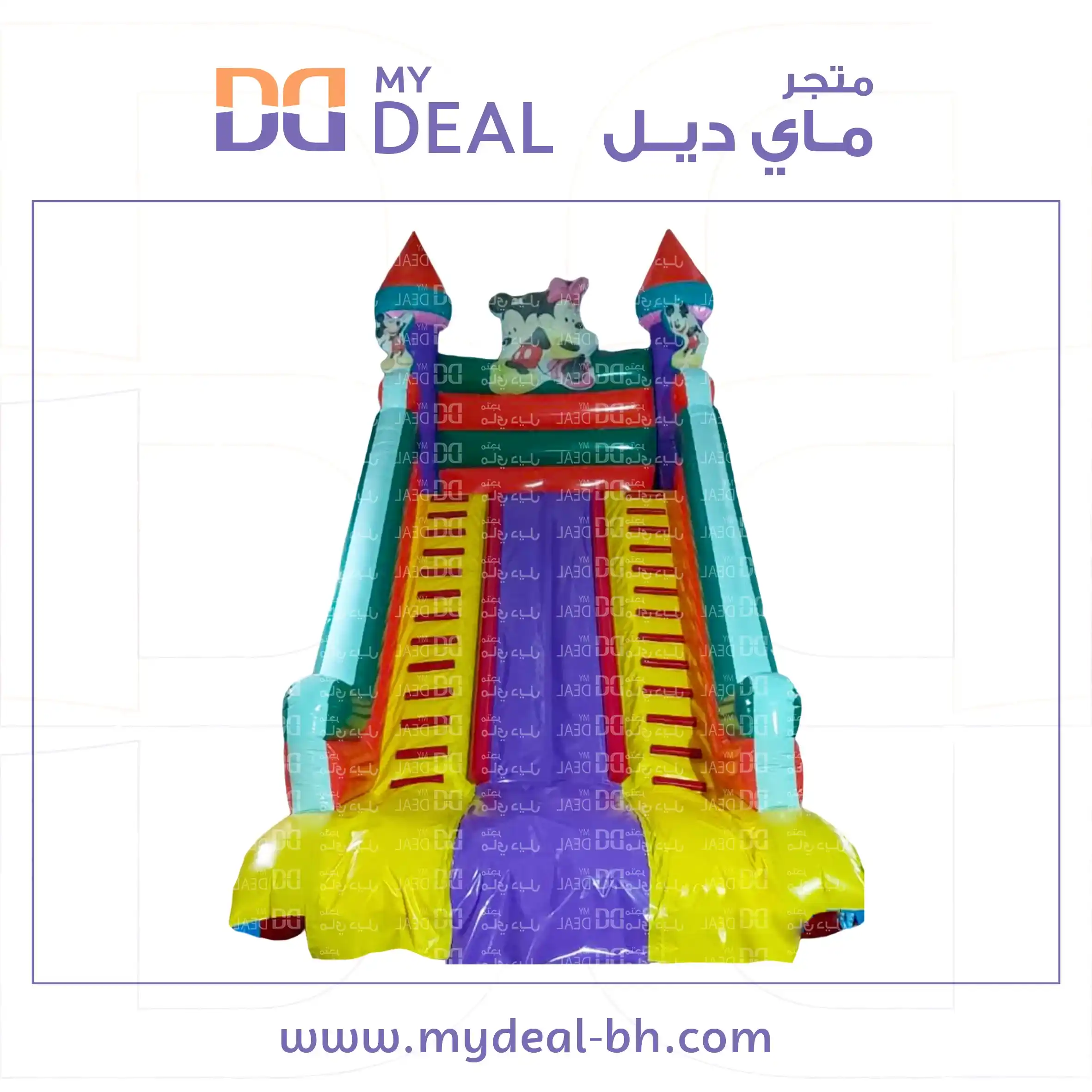 زحليقة هوائية أشكال ميكي وميني ماوس