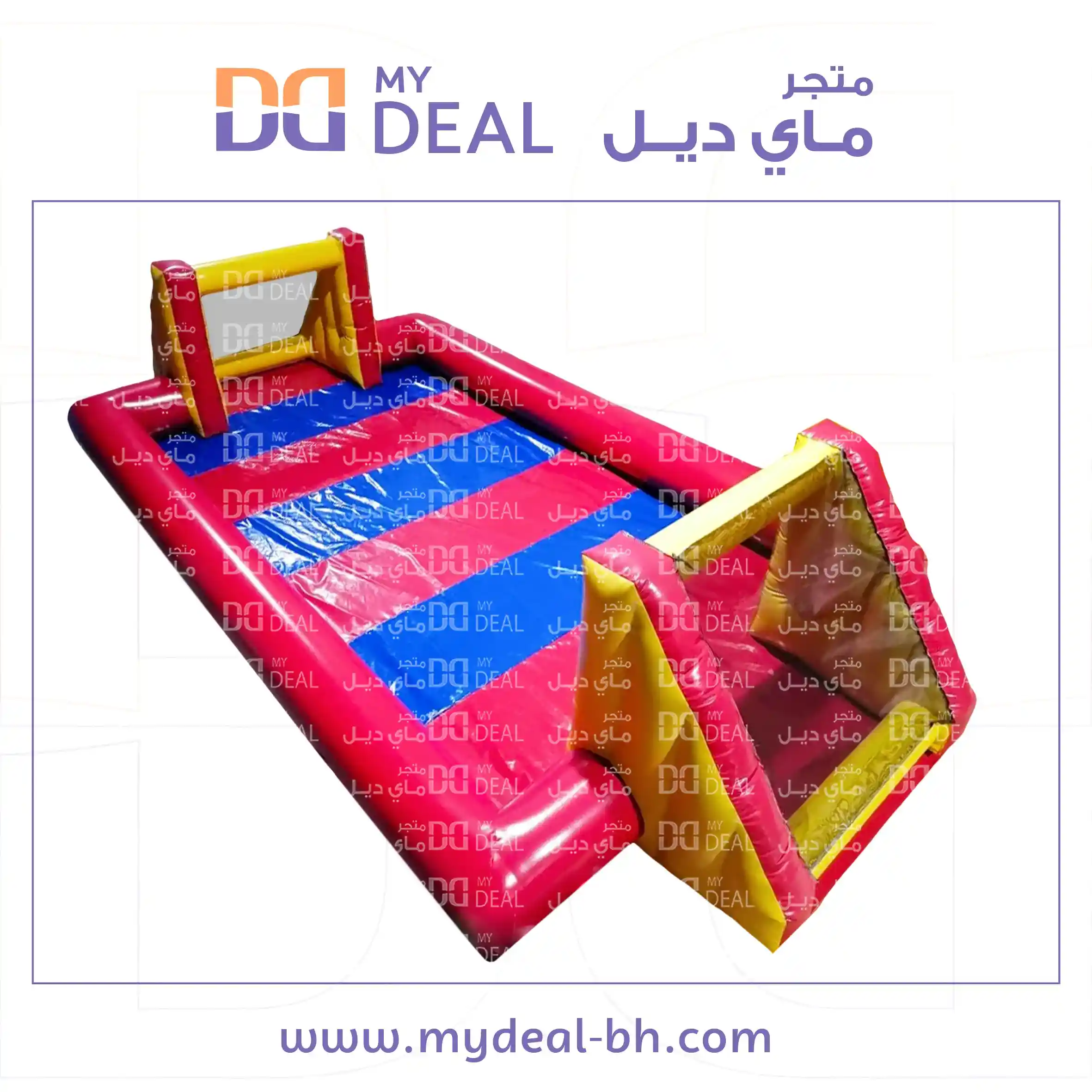 ملعب صابوني الطول 10 متر العرض 5 متر