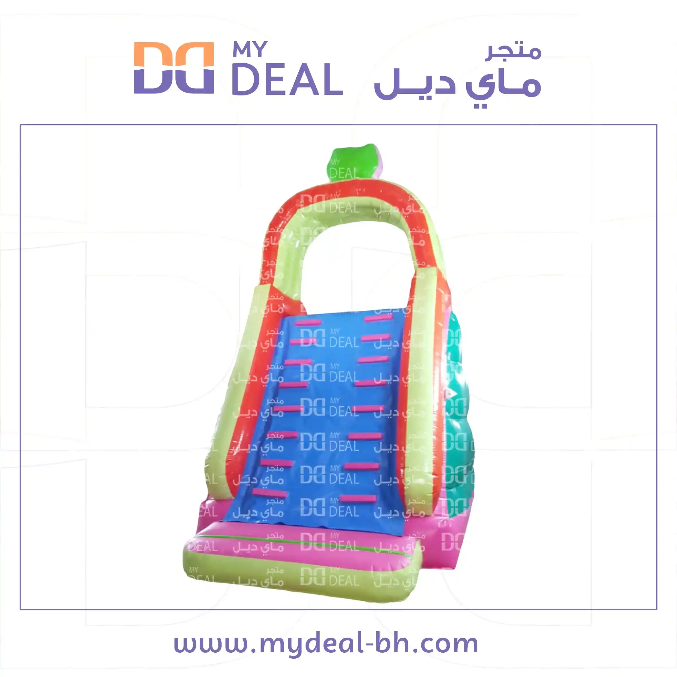 زحليقة مع سلمين ودرج الطول ٦.٧٠ العرض ٣ متر ارتفاع ٦ متر