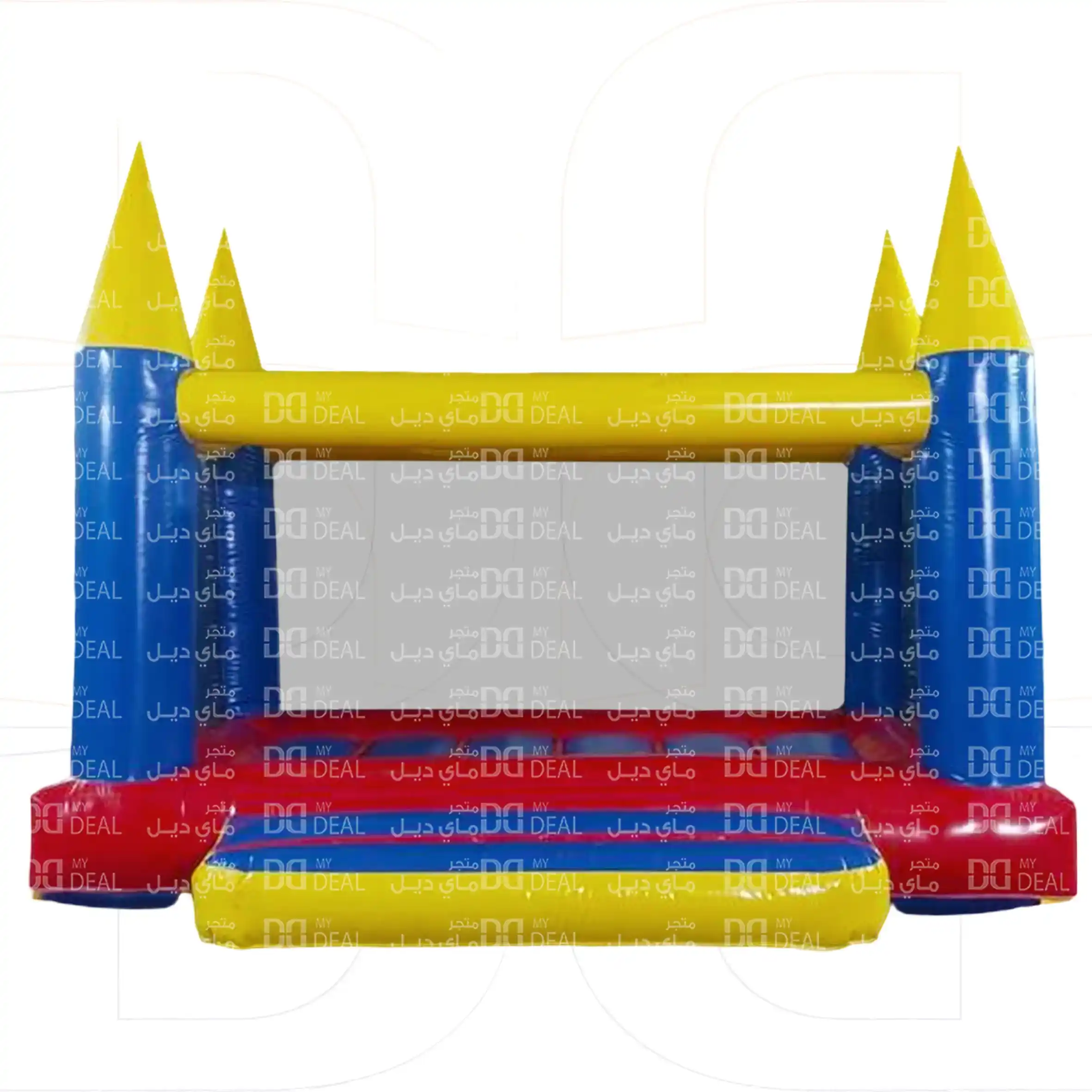 نطيطة هوائية مع درج وشبك 4*3 متر