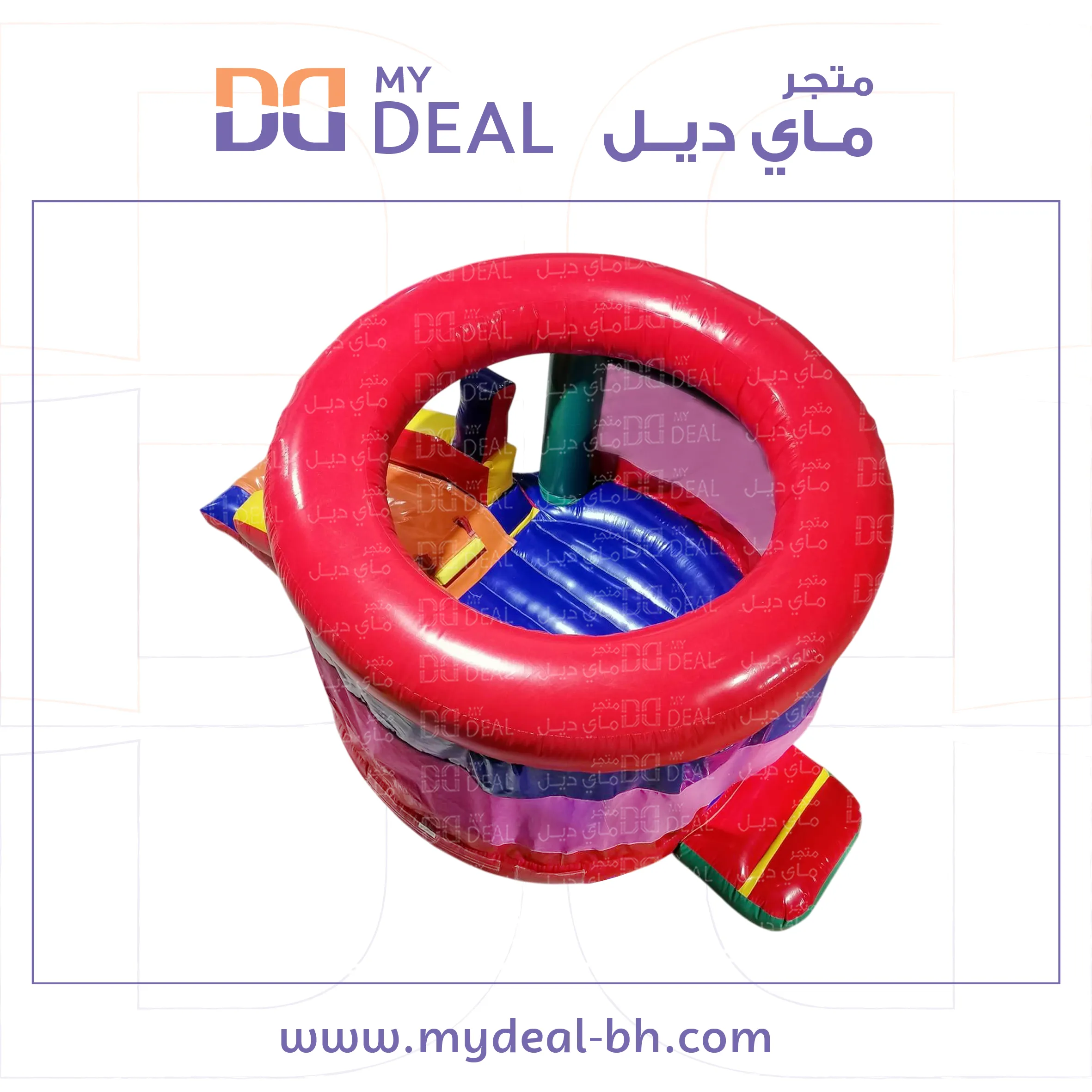 نقازه مع زحليقه مع شخصية ميكي ماوس 5.50* 3 *2.40 متر 