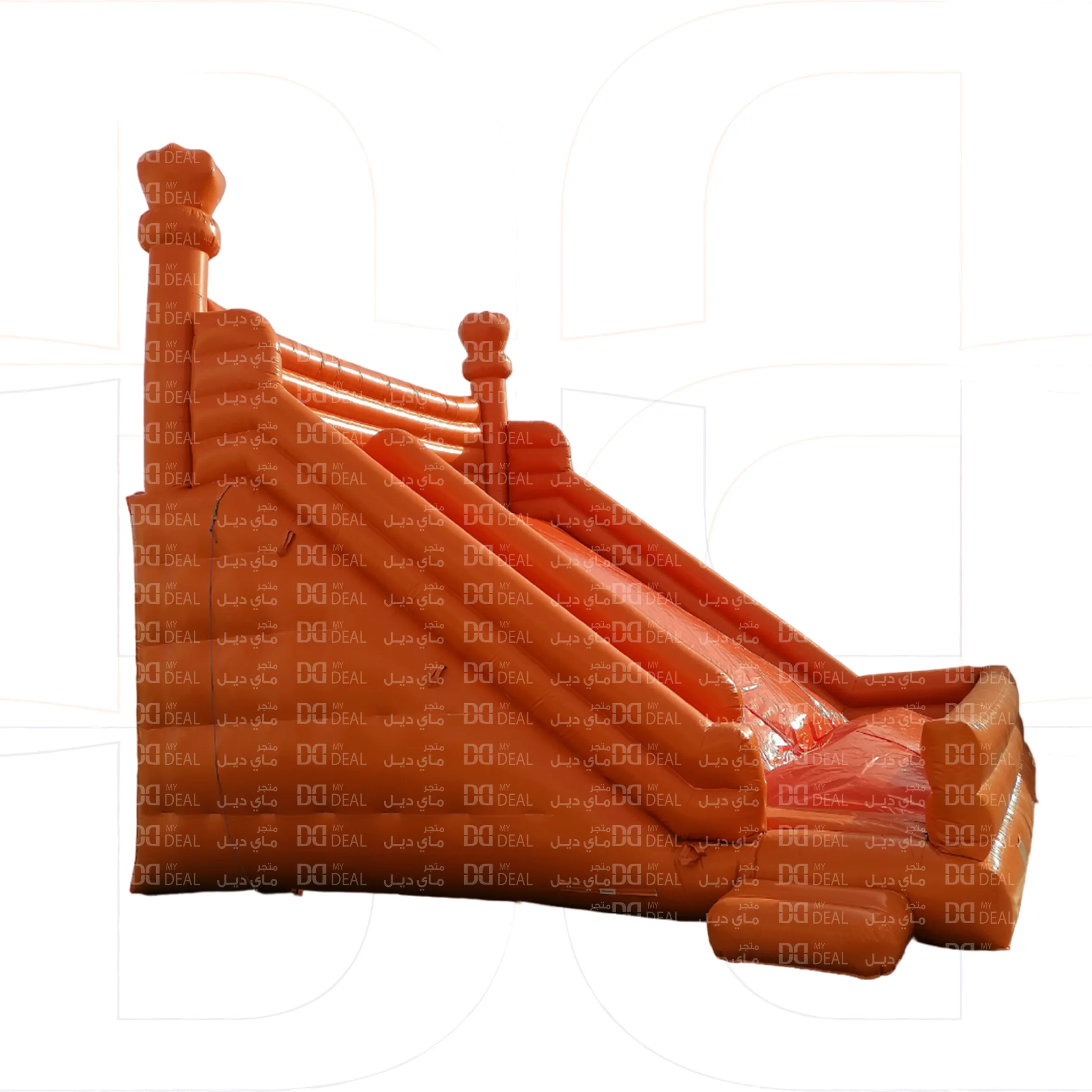 زحليقة مع نطيطة وجدار وبوابه وسلم 8*8*8 متر