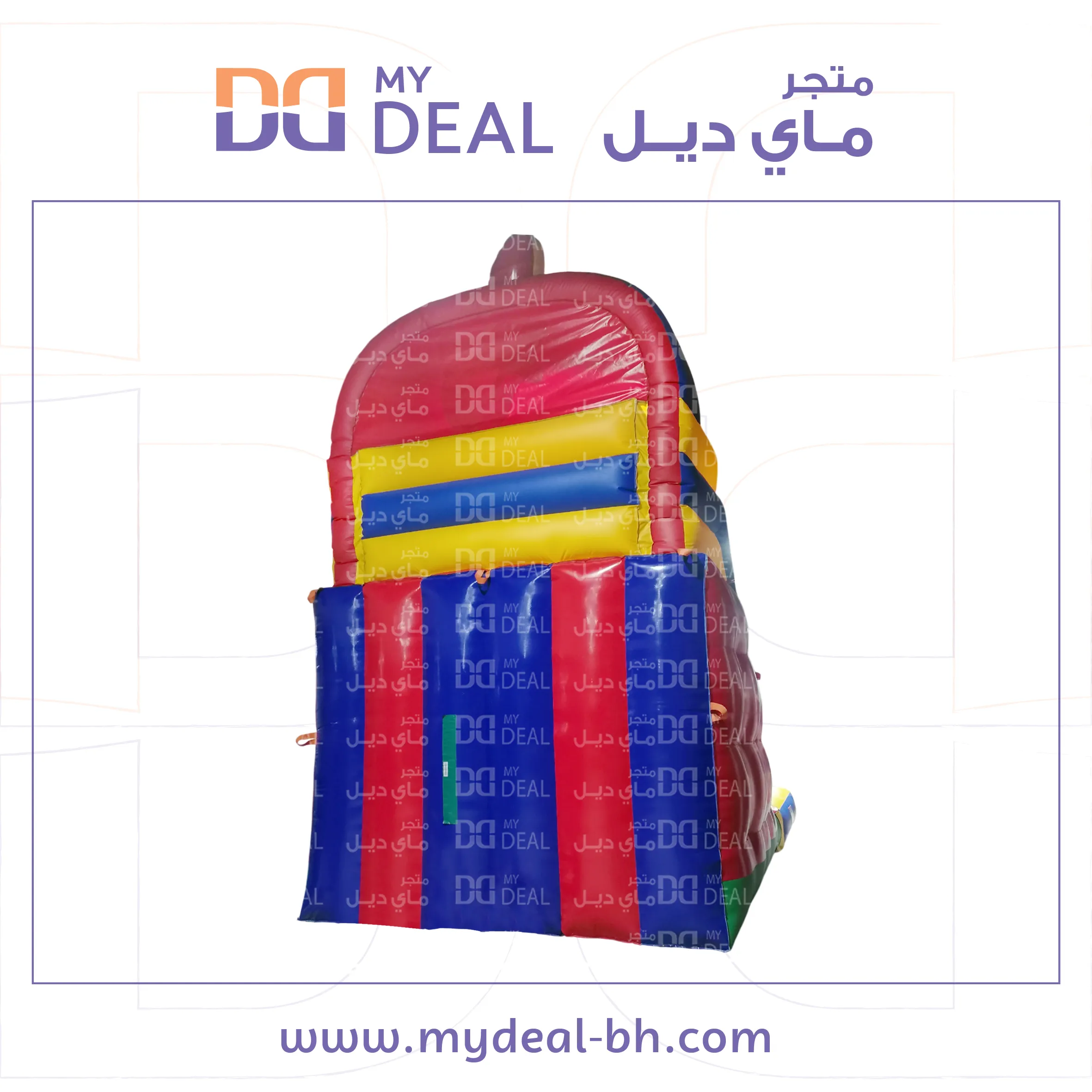 زحليقة هوائية توم وجيري جافة ومائية مع حوض منفصل 7*4*6 متر