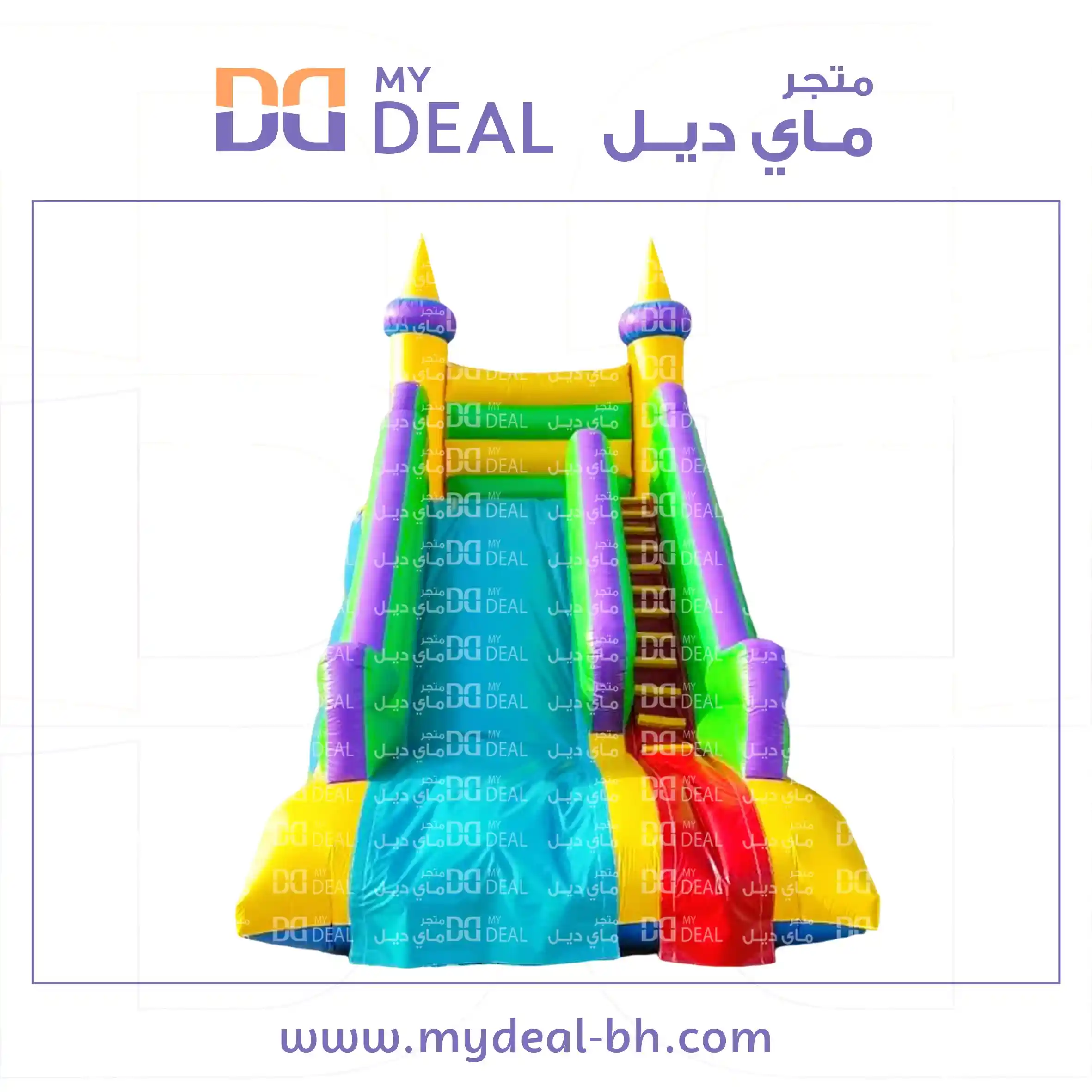 زحليقة هوائية طول ٦ عرض ٤ ارتفاع ٦