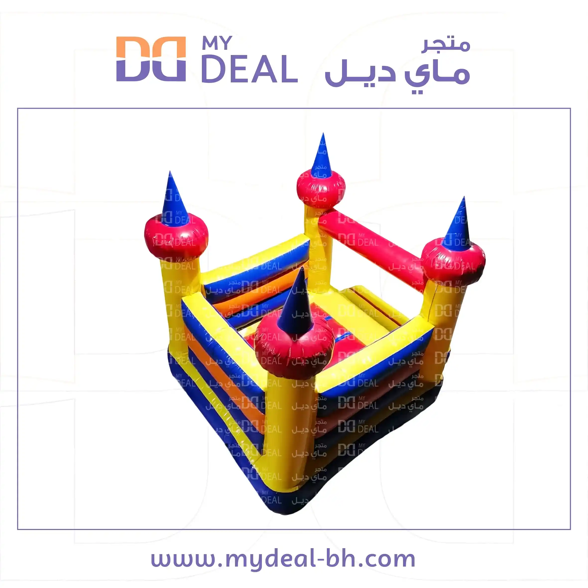 نطيطة هوائية مع درج كبير 3.5*3 متر
