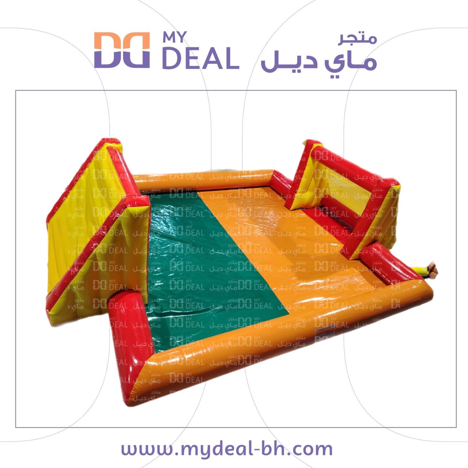 ملعب صابوني مقاس 7 × 5 متر – لعبة مائية ترفيهية للحفلات والفعاليات