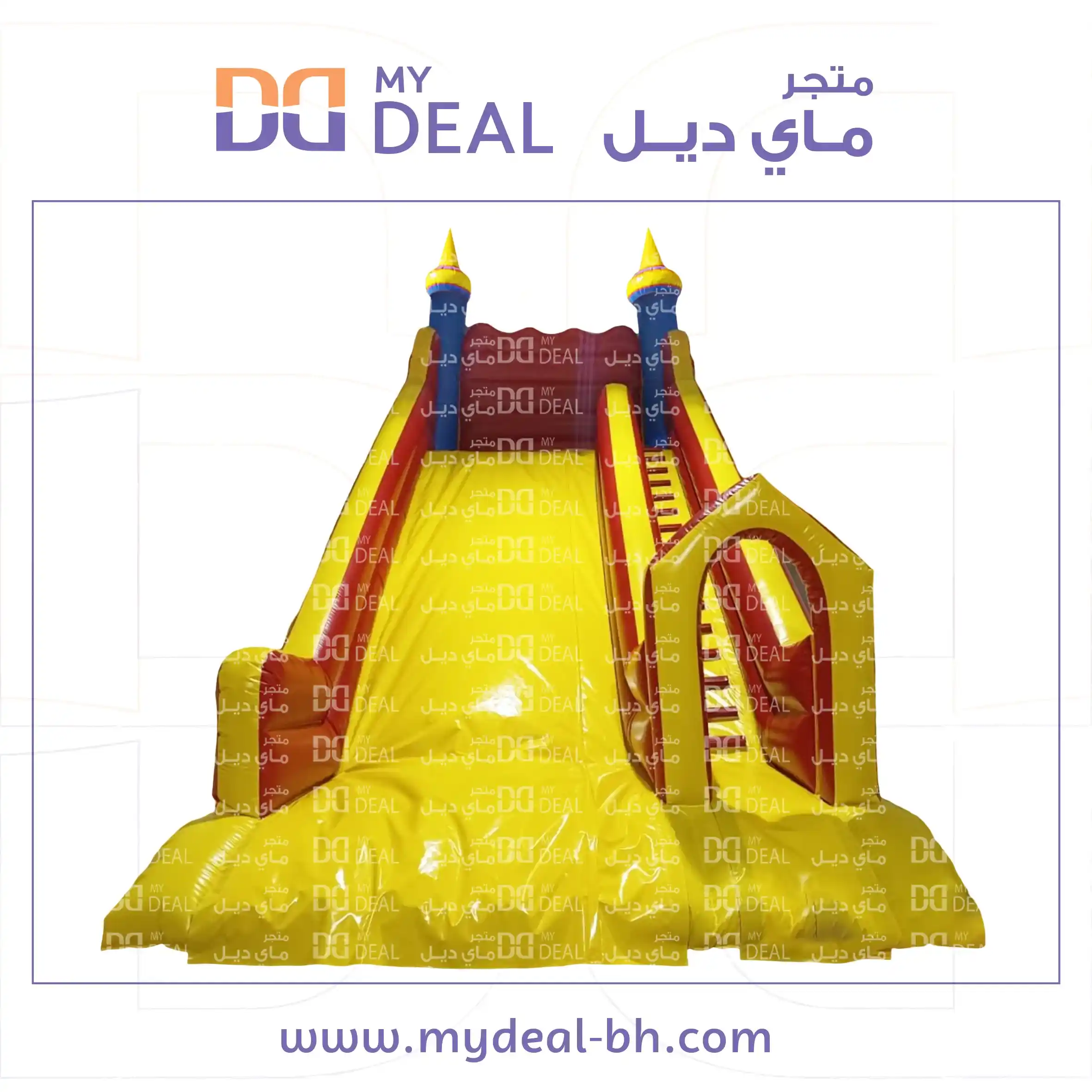 زحليقة مع سلم و بوابة 8 متر في 4.50 مترفي 8 متر